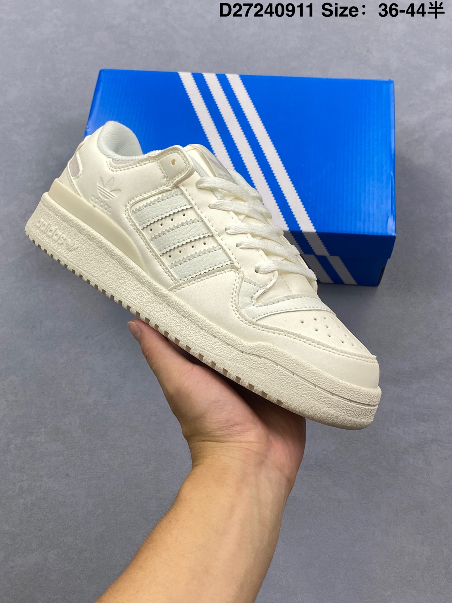 💰260
Adidas originals 三叶草 FORUM LOW CL AD84 板鞋/白色
尺码：36 36.5 37 38 38.5 39 40 40.5 41 42 42.5 43 44 44.5 45 
货号：IH7828            
对照尺码：36 36⅔ 37⅓ 38 38⅔ 39⅓ 40 40⅔ 41⅓ 42 42⅔ 43⅓ 44 44⅔ 
编码：D27240911