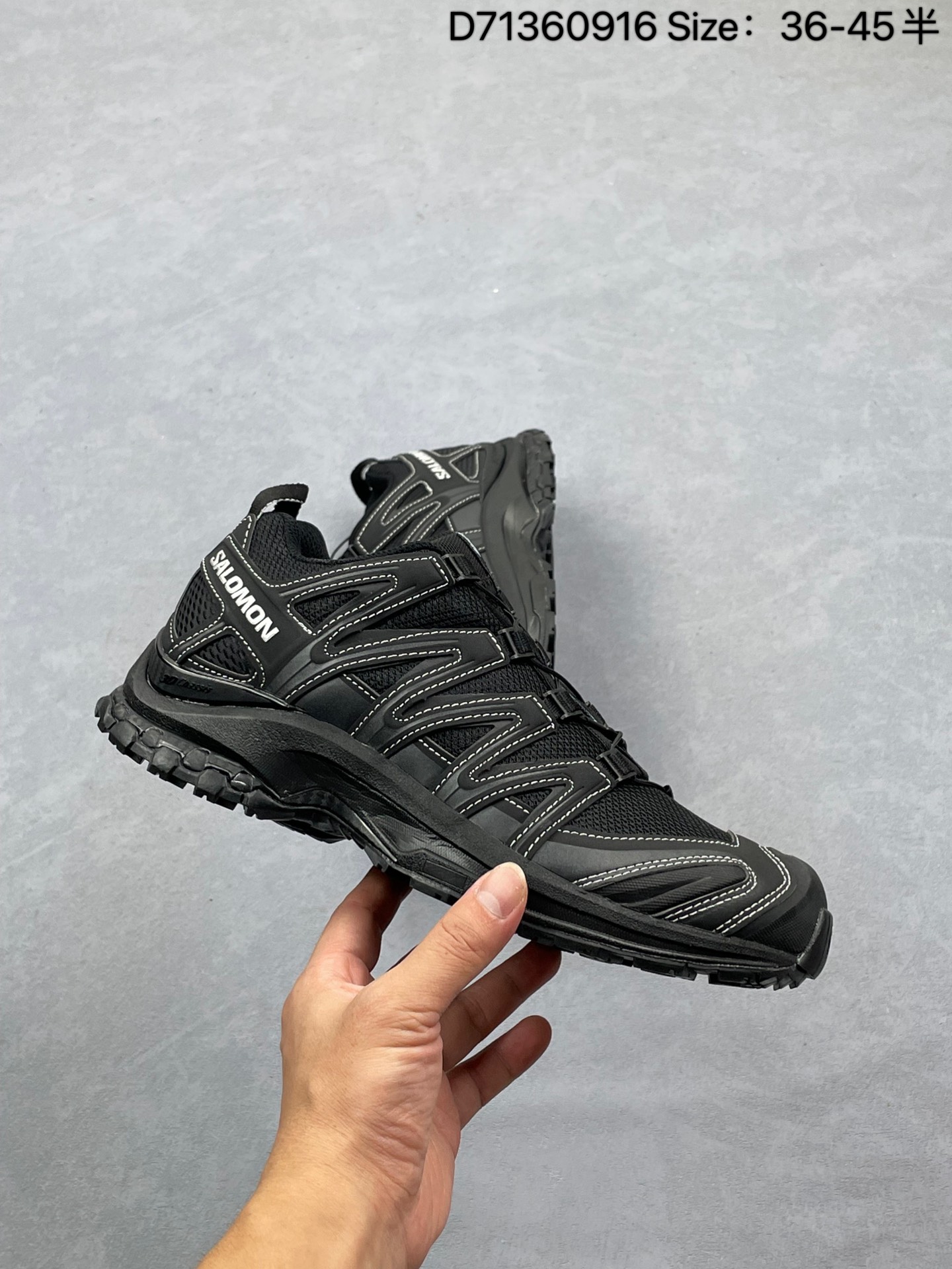 💰180
公司级✅Salomon萨洛蒙 XA PRO 3D户外越野跑鞋 鞋面采用SENSIFIT贴合技术 全方位贴合包裹脚型 鞋跟部鞋底牵引设计 提供强大的抓地性能 更适应野外崎岖不平的道路 其3D ADVANCED CHASSIS底盘 材料轻量大化 钉齿设计更具稳定性、防护性 鞋底易磨损区运用CONTAGRIP高耐磨材料 应对城市硬质路面长距离跑考验
货号:491274-24
尺码:36 36.5 37.5 38 38.5 39 40 40.5 41 42 42.5 43 44 45
ID:D71360916