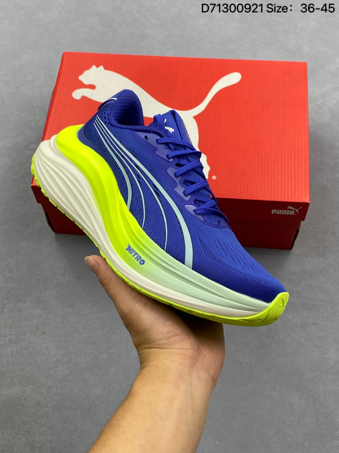 💰150
公司级✅PUMA MagMax NITRO 彪马 缓震训练跑鞋透气 舒适防滑耐磨 低帮 休闲跑步鞋
货号:310088-02
尺码:36-45
ID:D71300921