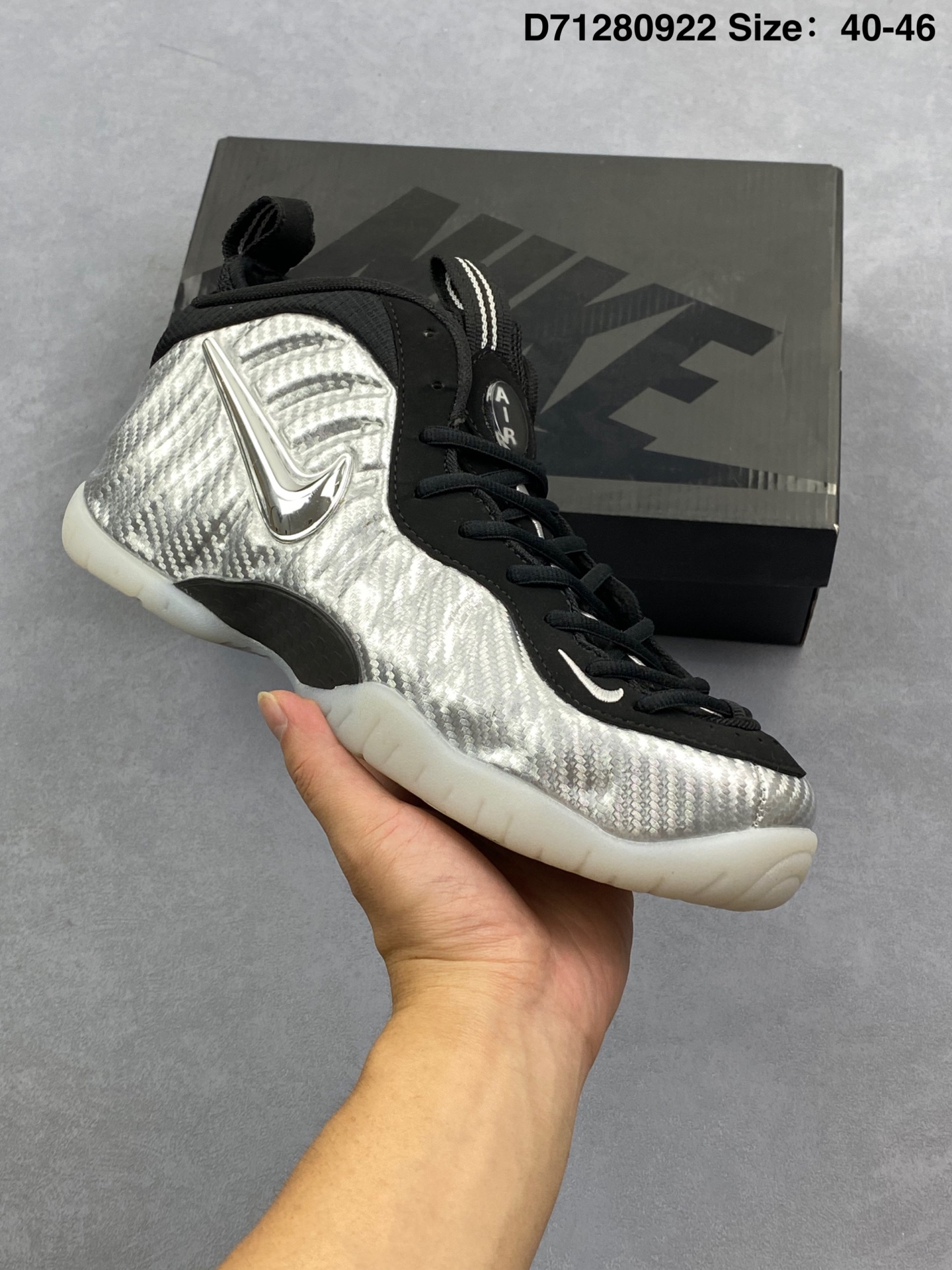 耐克Nike Wmns Air FOAMPOSITE PRO NBA球星安芬尼·哈达威签名喷泡一代中帮休闲运动文化篮球鞋 货号:624041 ID:D71280922 货号:PB2219-001