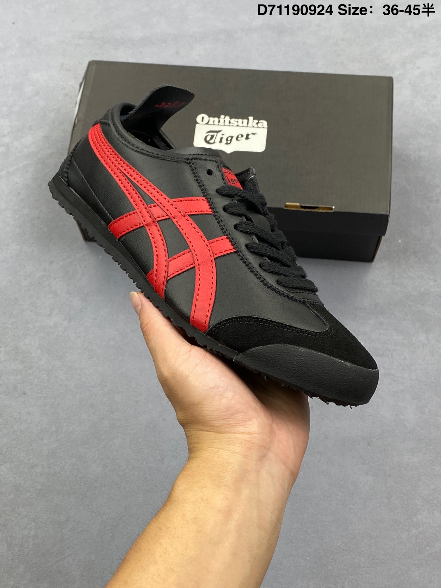 💰95
Onitsuka Tiger MEXICO 66 阿斯克斯 鬼冢虎 低帮 男女同款 减震支撑低邦运动休闲鞋 这款鞋由皮革制成,具有鞋跟交叉加固设计,可提供更高的稳定性和全天舒适感,是都市生活,工作和娱乐的理想之选。凭借其传统外观和标志性的设计效果,Mexico 66型号为任何休闲装增添了永恒的风格。鬼冢虎在全球范围内收到热烈追捧,旗下的Mexicoj 66系列,既舒适又时尚,让人无法抗拒。
货号:DL408-1684
辅助货号:1183C102-001
编码:D71190924
Size:36~45