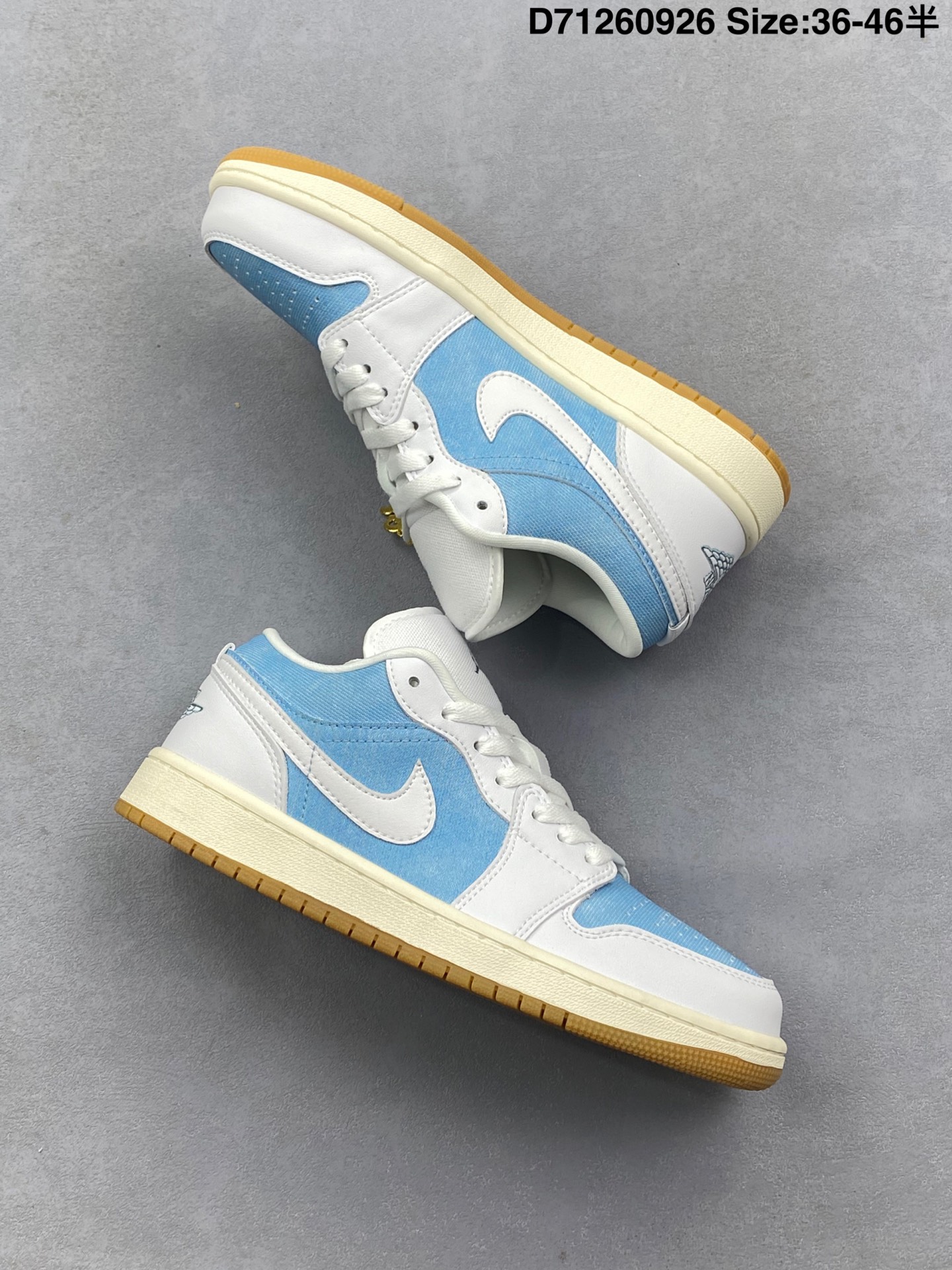 💰130
乔丹Air Jordan 1 Low 低帮复古文化休闲运动篮球鞋。该鞋款从 1985 年元年款汲取设计灵感,焕新演绎简约经典外观,让人感到熟悉的同时又颇具新意。缝线细节搭配后跟刺绣 Wings 标志,彰显 JORDAN 品牌与众不同的专属格调。皮革鞋面,塑就出众结构感与耐穿性
尺码36 36.5 37.5 38 38.5 39 40 40.5 41 42 42.5 43 44 45
货号:HQ2004-400
D71260926