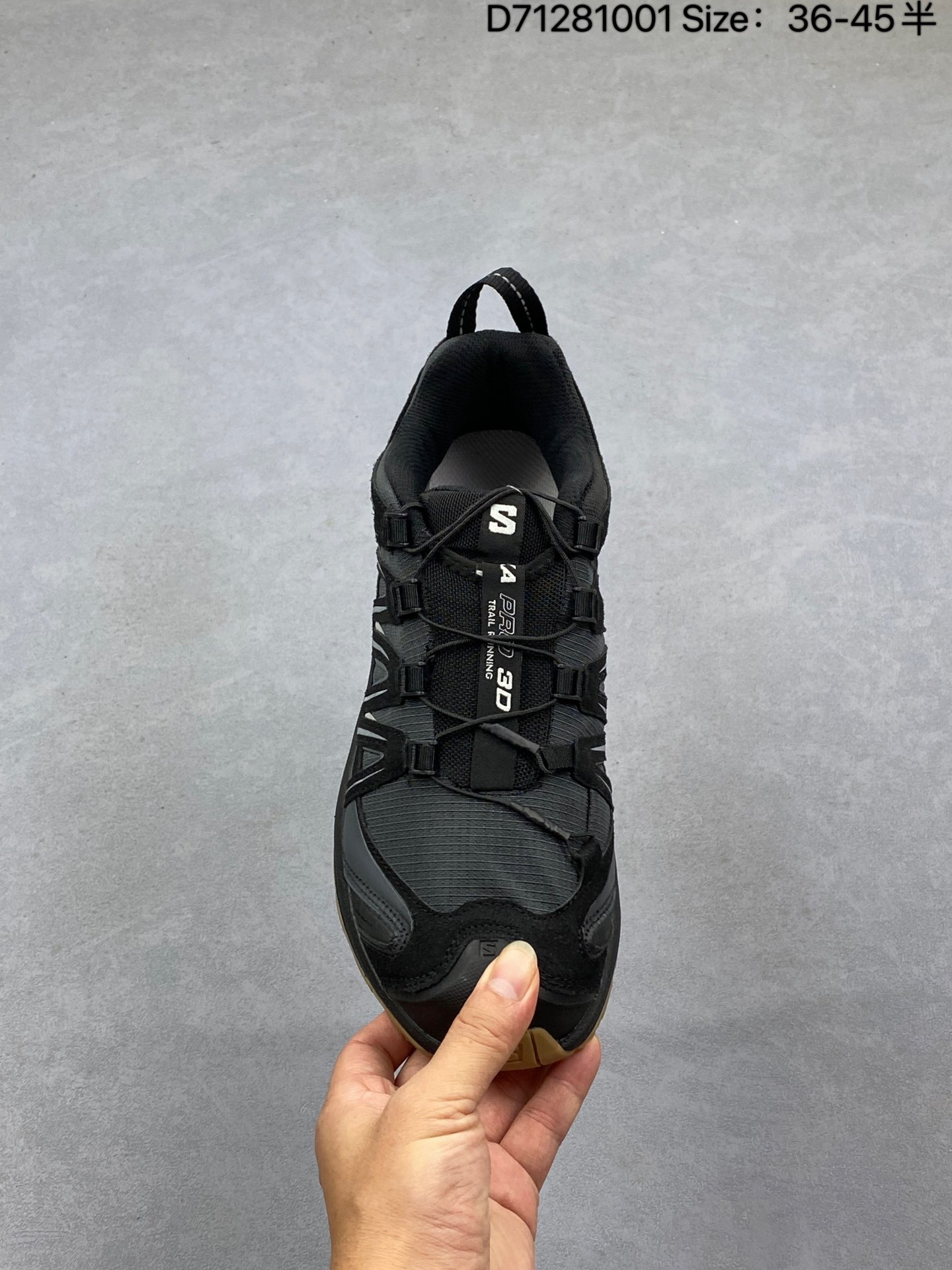 💰140
公司级✅Salomon XA PRO 3D SUEDE 萨洛蒙户外越野跑鞋 鞋面采用SENSIFIT贴合技术 全方位贴合包裹脚型 鞋跟部鞋底牵引设计 提供强大的抓地性能 更适应野外崎岖不平的道路 其3D ADVANCED CHASSIS底盘 材料轻量大化 钉齿设计更具稳定性、防护性 鞋底易磨损区运用CONTAGRIP高耐磨材料 应对城市硬质路面长距离跑考验
货号:472433-23
SIZE:36 36.5 37.5 38 38.5 39 40 40.5 41 42 42.5 43 44 45
ID:D71281001
Size:36~45半