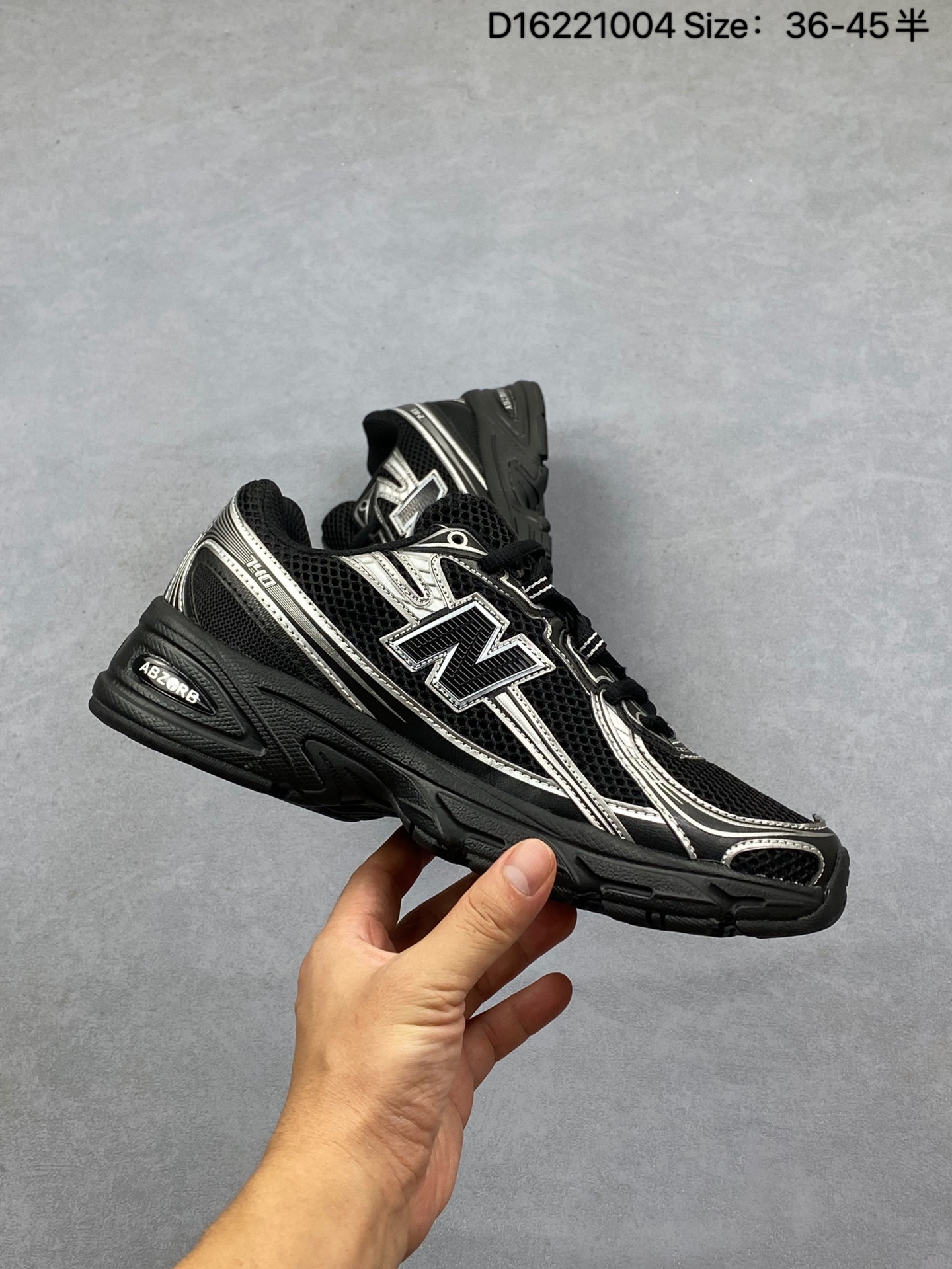 💰260
New Balance NB 740 复古单品
公司级New Balance NB 740 舒适防滑耐磨 低帮 体闲跑步鞋男女同款
货号：U740CG2
编码：D16221004
Size:36～45B