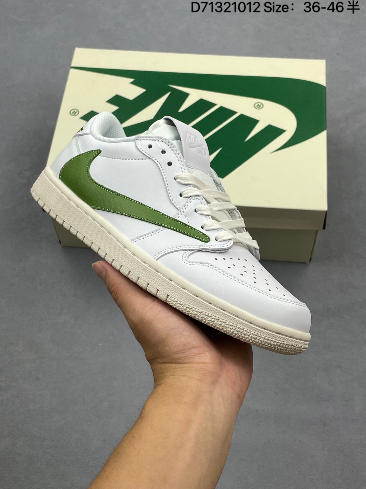 💰160
公司级✅Nike Air Jordan 1 x Travis Scott AJ1倒勾 乔一倒钩 耐克 低帮文化篮球鞋
完美品质出货 细节如图所示 鞋面切割工整 冲孔整齐干净 中底拉帮线 整体清洁度非常好
货号:DM7866-104
尺码:36 36.5 37.5 38 38.5 39 40 40.5 41 42 42.5 43 44 45 46
ID:D71321012