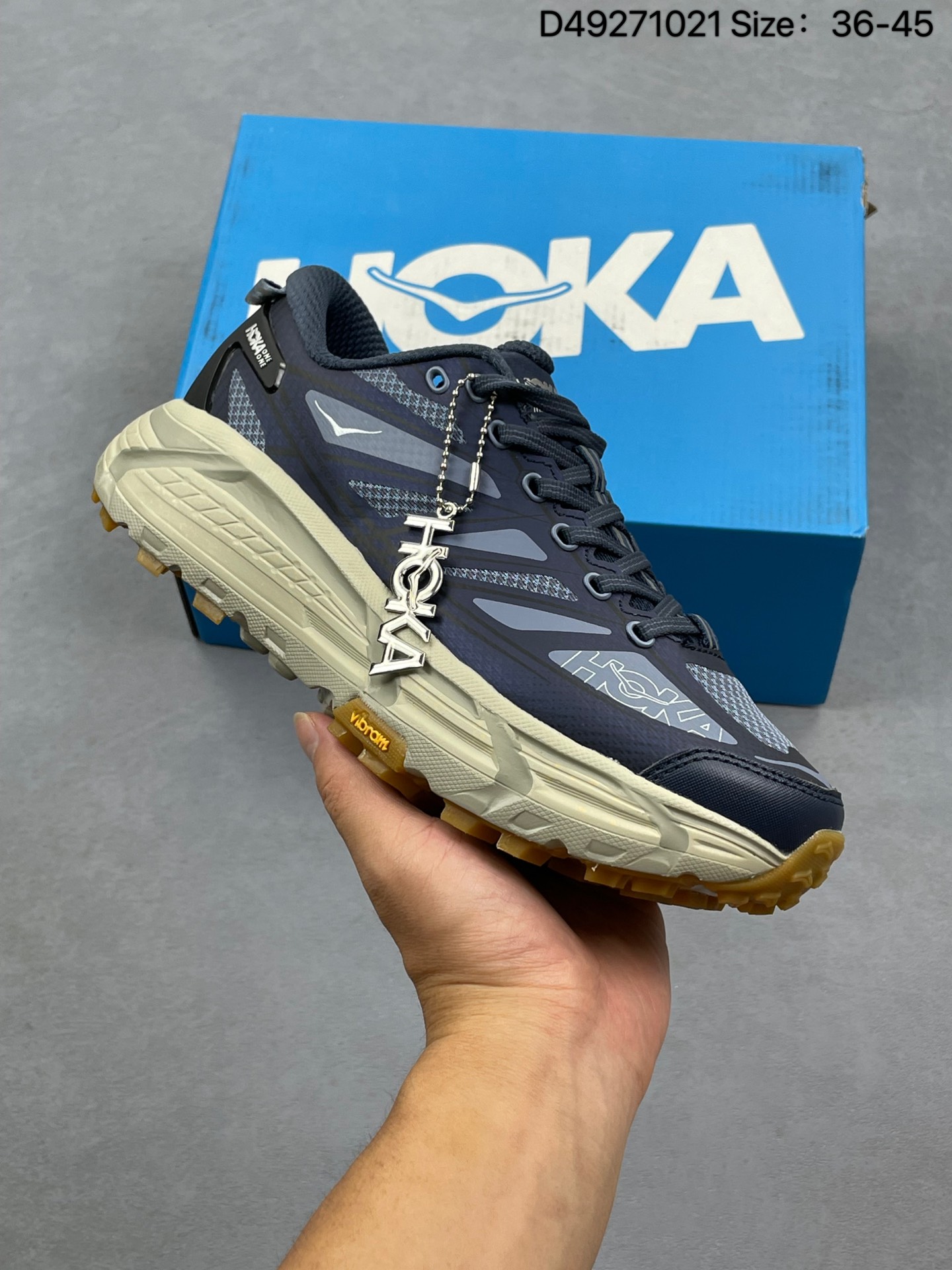 Hoka Mafate Speed 2 超轻厚底轻量山地跑步鞋 原装轻量化材料Fresh Foam 超轻量中底全部用料过3C认证 滚动平衡科技减少33%能量消耗 货号: 1126851 编号:D49271021
