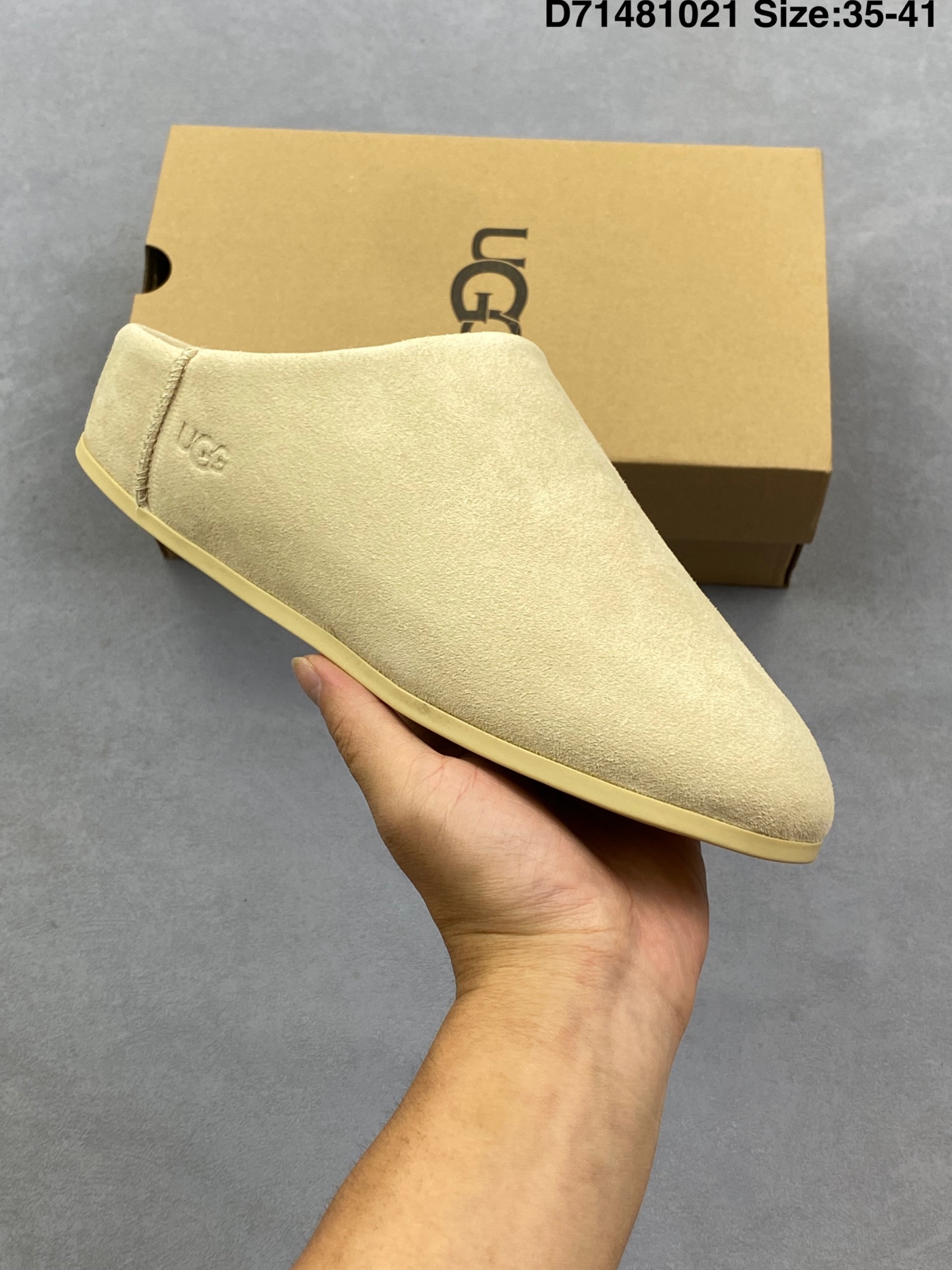 💰240
纯原✅UGG ELEA SLIP-ON 简约舒适 一脚蹬 橡胶底雪地包头拖鞋
优选翻毛皮鞋面 再生纤维滚边 手感细腻 羊毛内里 舒适亲肤 保暖舒适 让你无惧寒冷天气 耐磨一体式泡棉鞋套 EVA软弹厚底增高大底 代购级别
货号:1171390
尺码:35-41
ID:D71481021