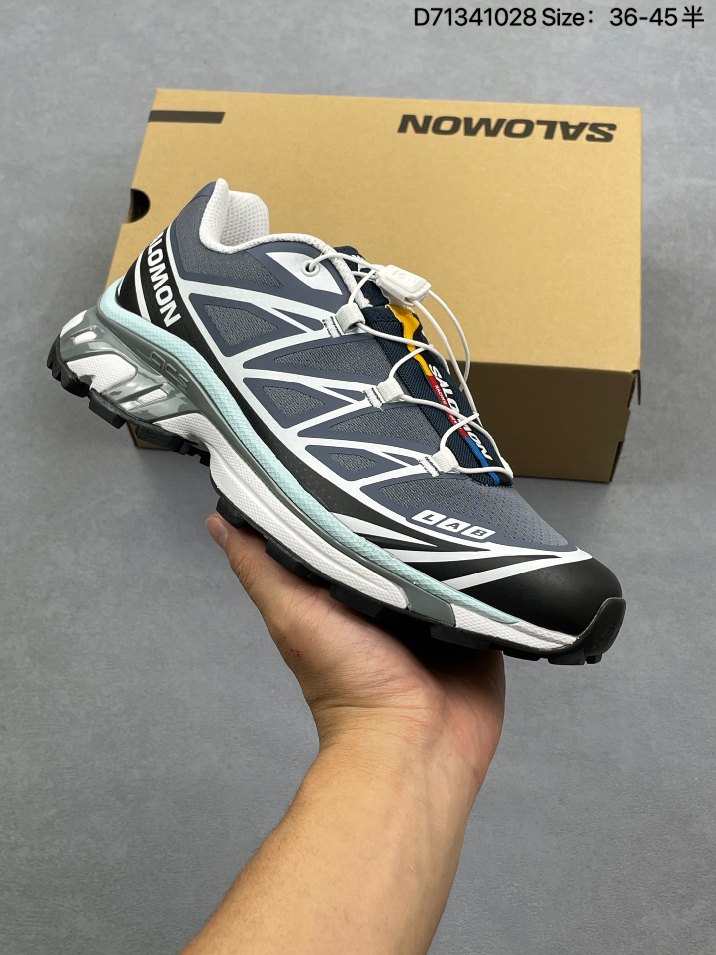 合集💰170
Salomon/萨洛蒙 男女鞋真标半码制，升级原楦开发版型，采用耐磨防护透气网布鞋面材质，欧索莱环保去臭环型组合鞋垫，中底EnergyCell缓震物料组合ACS技术外底❗️具层次感的复古风格,法国户外品牌-萨洛蒙/Salomon XT-6 ExpanseTriple/Black"XT-6浩瀚系列越野徒步外休闲运动跑步鞋“ 478640

类型：男女鞋
码数：36 36.5 37 38 38.5 39 40 40.5 41 42 42.5 43 44 45
编码：D71341028