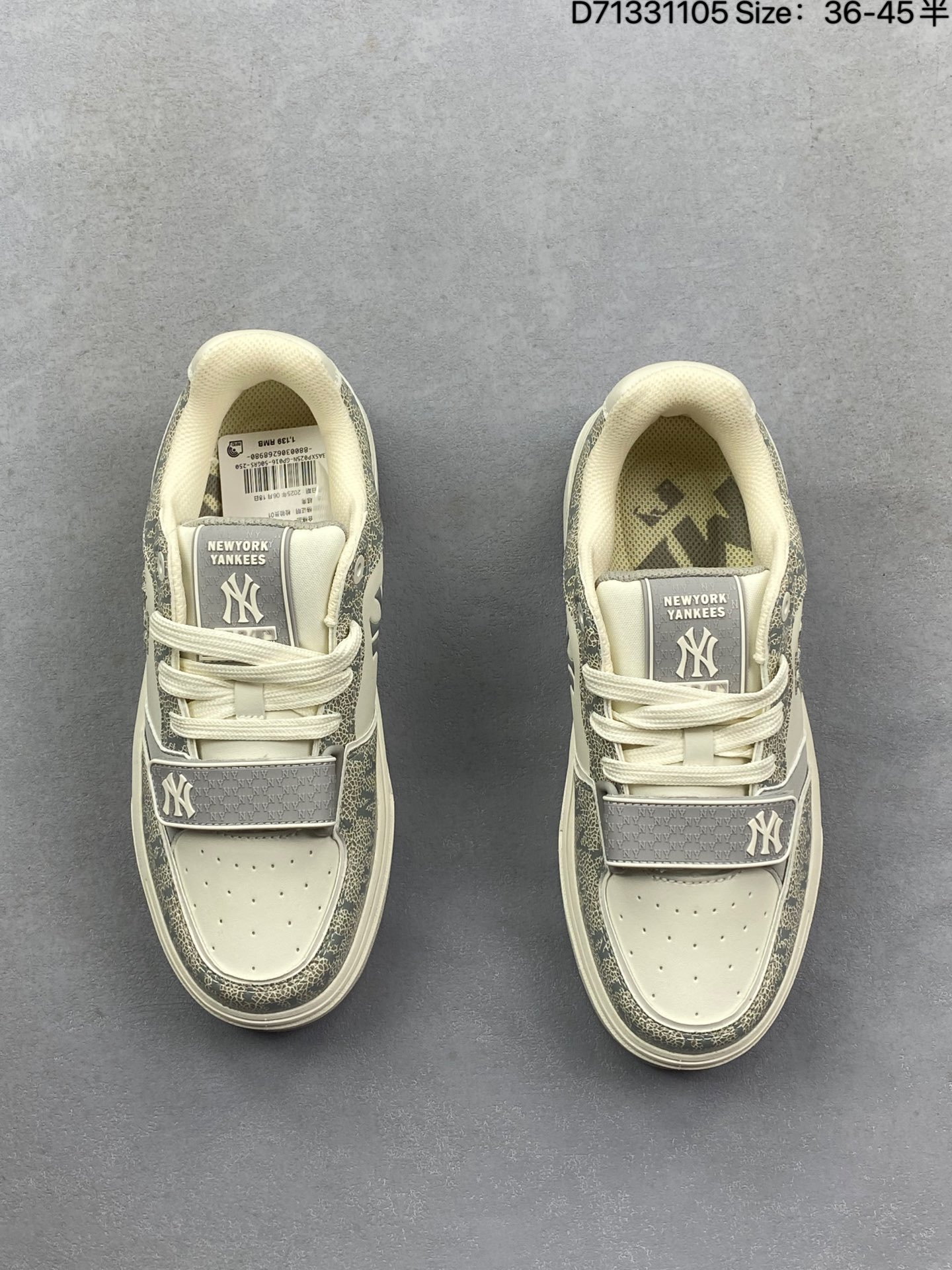 💰155
MLB/韩国F&F旗下运动品牌 男女鞋真标半码制采用软质纤维移膜革面鞋面材质,全新独立5cm厘米外增高轻质发泡中底组合耐磨橡胶外底片❗️学院穿搭爆款,Korea韩国限定!联乘美国榄球洋基队New York Yankees x MLB Chunky Liner Basic Mid 学长鞋系列老爹风轻量增高厚底百搭休闲运动板鞋 3ASXP025N
类型:男女鞋
码数:36 36.5 37.5 38 38.5 39 40 40.5 41 42 42.5 43 44 45
编码:D71311105