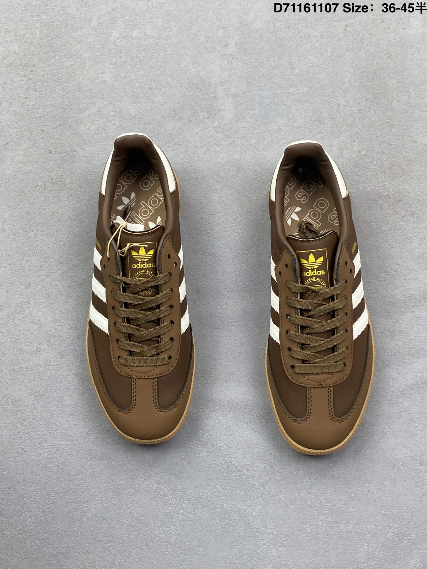 💰80
Nike/耐克 男女鞋半码制，原楦原纸版数据开发，采用软质纤维革组合磨砂革饰片鞋面材质，内环保可再生海玻璃鞋垫，外置RB耐磨防滑橡胶大底❗️带你回味最原始的永远经典，阿迪达斯/三叶草Adidas Originals Samba OG"Earth Strata"桑巴舞系列绅士德训足球风百搭低帮休闲运动板鞋“皮革可可棕白焦糖底 IE6522

类型：男女鞋
码数：36 36.5 37.5 38 38.5 39 40 40.5 41 42 42.5 43 44 45
编码：D71161107