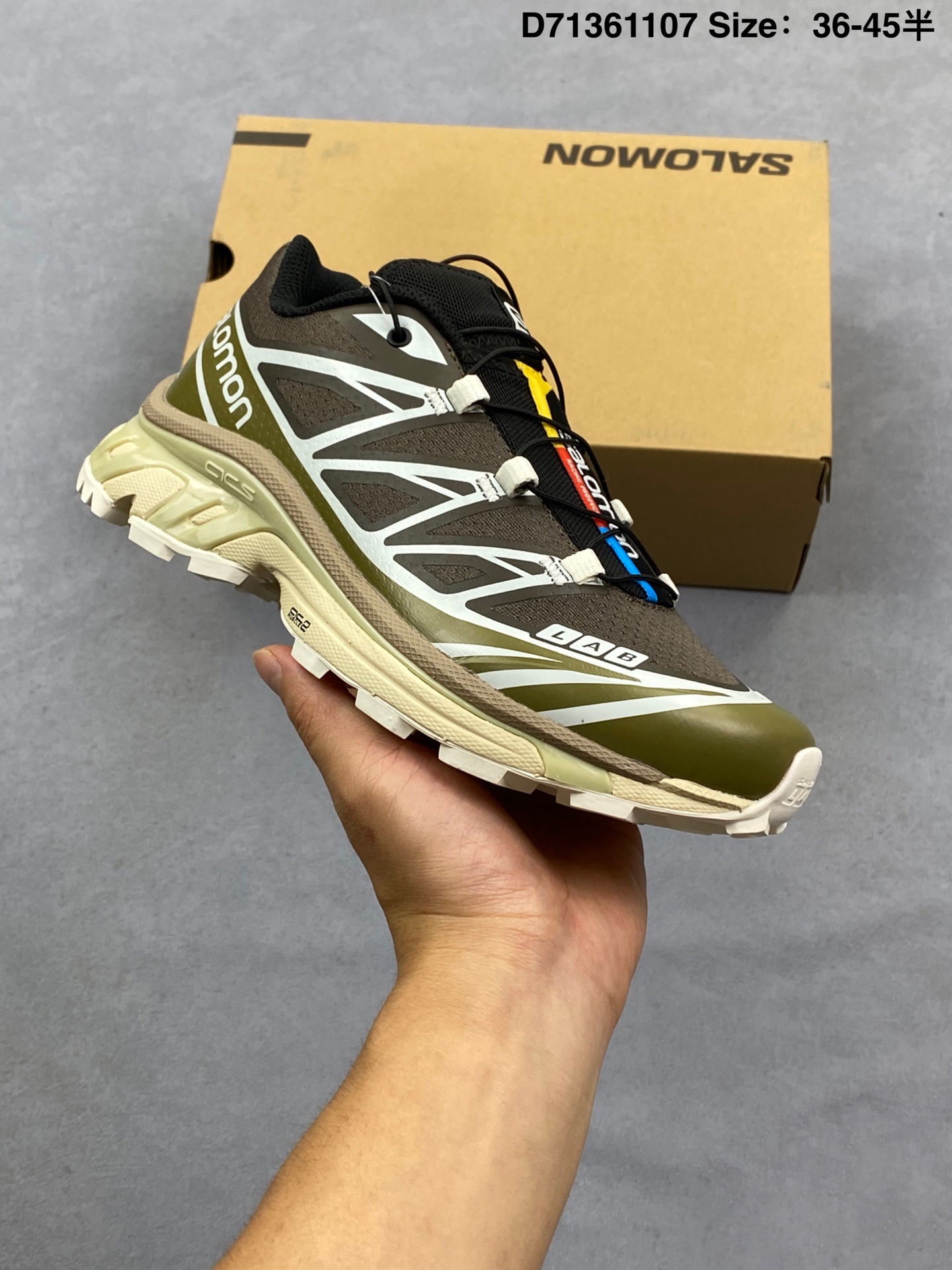 💰180
Salomon 萨洛蒙XT-6 萨洛蒙大厂出品 品质稳定 同价位最抗打的版本 售前售后均有保障
货号:473058-29
尺码:36 36.5 37 37.5 38 38.5 39 40 40.5 41 42 42.5 43 44 44.5 45
D71361107