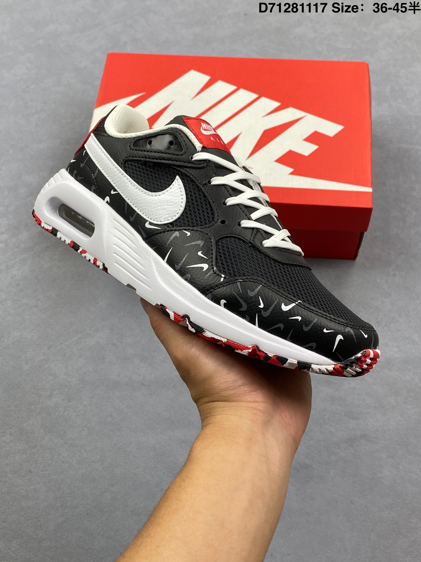 合集💰140
耐克 Stussy x Nike Aie Max 2013 经典复古 全掌气垫缓震运动跑步鞋
编码：D71281117
货号：554886 600
尺码：36～45半