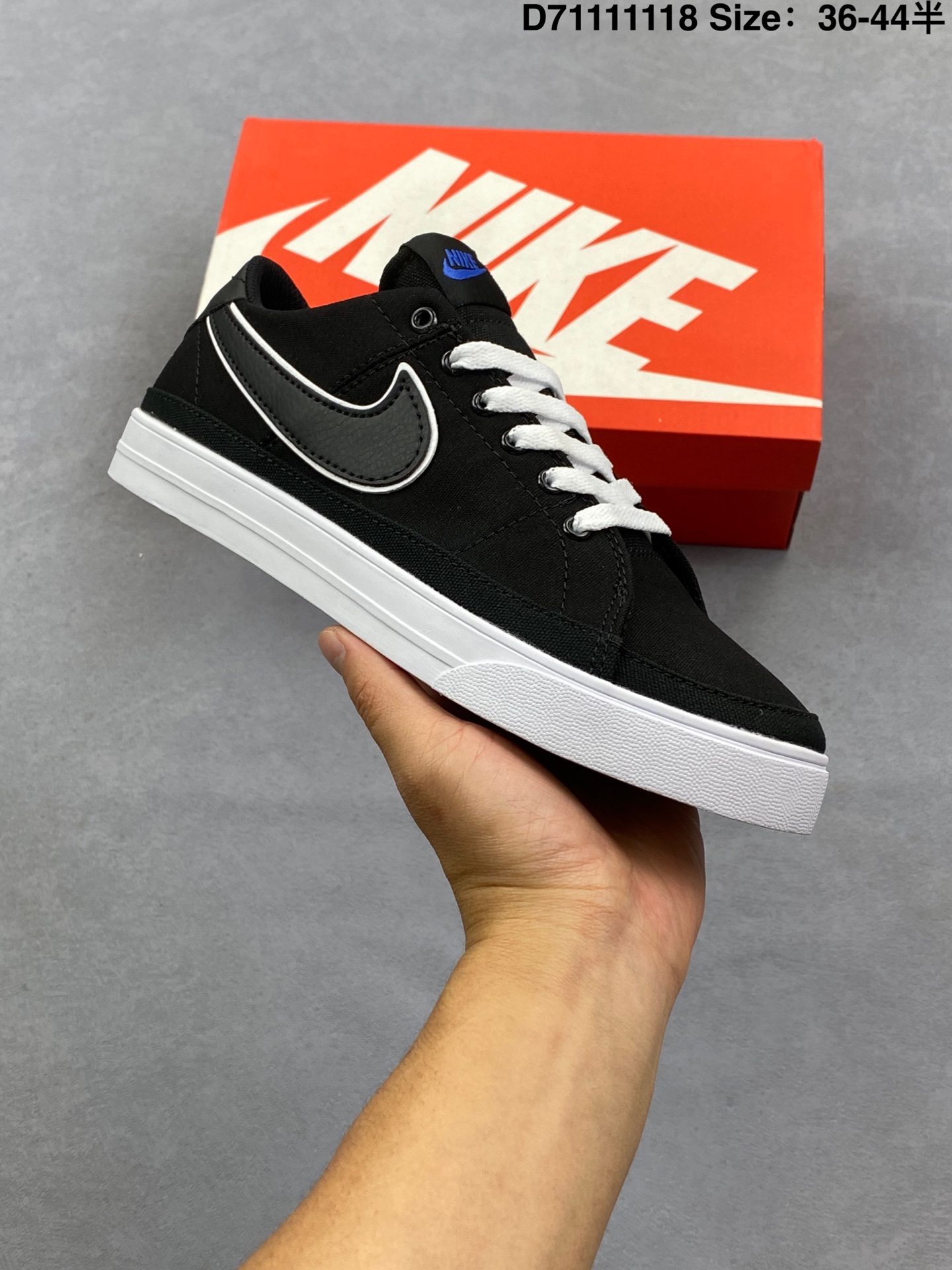 真标✅耐克鞋子男女Court Legacy运动休闲鞋小黑鞋 货号:DX3175-001 半 D71111118