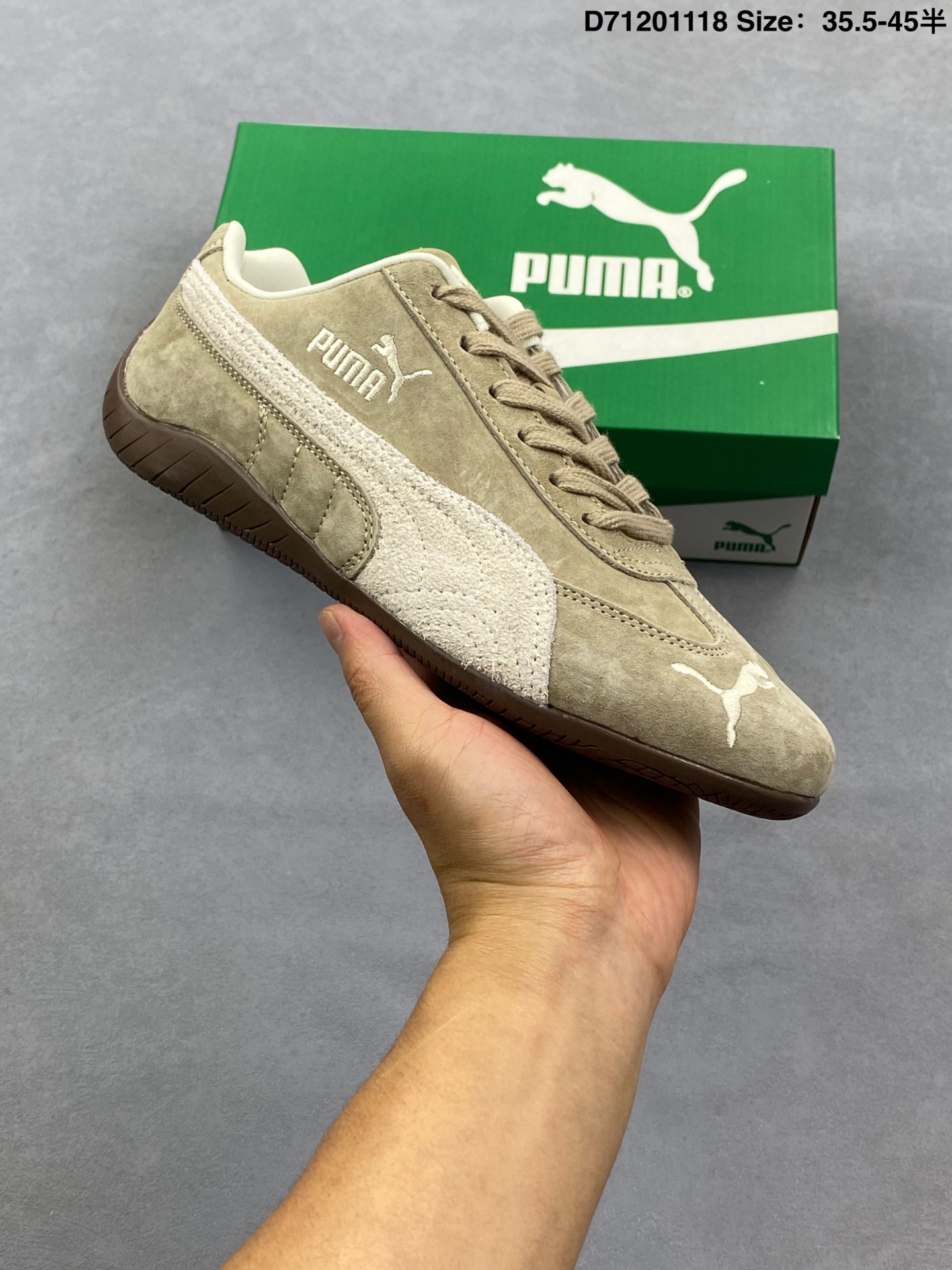 💰100
PUMA Speedcat OG 百搭单品
公司级 彪马 PUMA Speedcat OG 舒适运动 防滑轻便 低帮 生活休闲鞋 男女款运动休闲鞋达人推荐新品
货号：403689 02
尺码：35.5 36 36.5 37 38 38.5 39 40 40.5 41 42 42.5 43 44 45
编码：D71201118