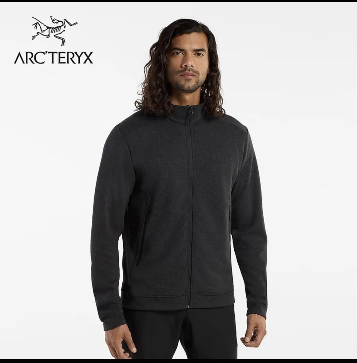 顶尖现货 ARC'TERYX始祖鸟Covert LT Cardigan立领拉链男款抓绒衫外套 Covert Lt看似是针织的,其实它是抓绒材质,既可以春秋天单穿,也可以寒冷冬季作为保暖的中间层.时尚休闲或者商务风格都适合 螺纹的针织密度很棒,不挑身材不挑年纪,柔软的双面针织AlpenexTM薄抓绒混色面料外观似羊毛,标准剪裁,设计时尚,可轻松融入城市环境.拼接剪裁更加活动自如,拉链式插手口袋. 颜色 :黑灰色 、空间灰 衣长65胸围104肩宽46袖长63 M衣长67胸围108肩宽47袖长65 L衣长69胸围112肩宽49袖长67 XL衣长71胸围116肩宽51袖长71