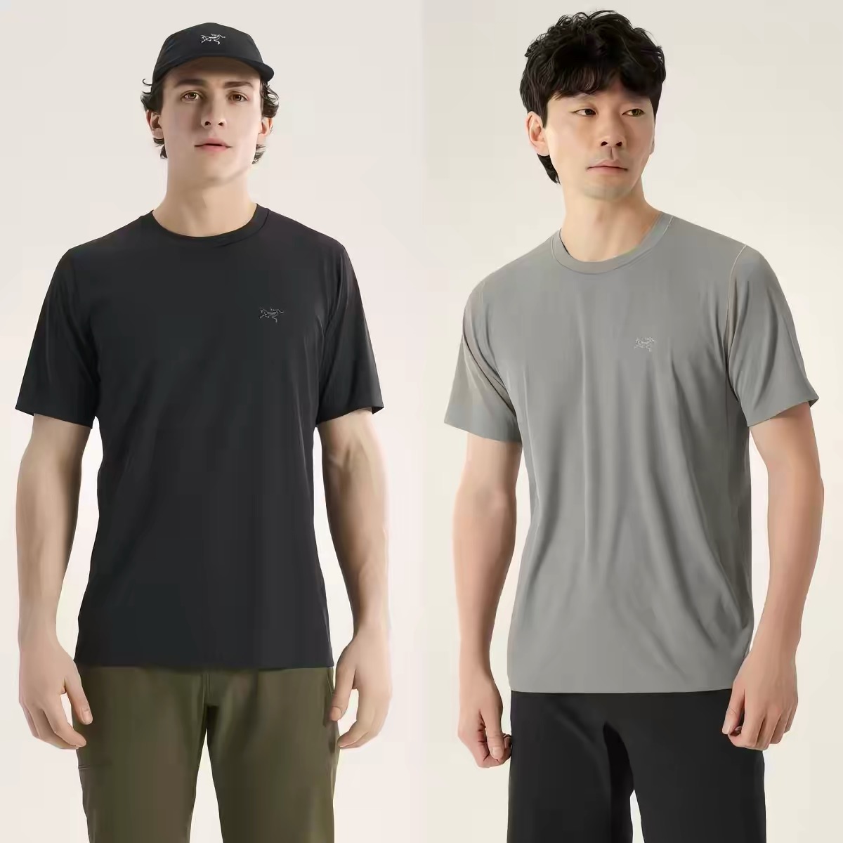 顶尖现货 ARC'TERYX / 始祖鸟专柜同款两色背影杀夏季新款无敌新品圆领舒适纯棉舒适百搭短袖T恤 打底衫 实用百搭打底款式 夏季推荐 回归最简约的设计和配色 简简单单一件打底 可外穿 可叠穿!可以过完整个夏天!纯色T恤是每个男人衣柜里的必备单品! 面料百分百全网眼棉料 280克 有点婴儿棉的感觉,触感非常舒服 舒适稳定不会变形!放心下单! 颜色:白色 黑色 灰色 尺码表 M衣长69胸围49袖长22建议120斤左右 L衣长71胸围51袖长23建议140斤左右 XL衣长73胸围53袖长24建议160斤左右 XXL衣长75胸围55袖长25建议180斤左右. XXXL衣长76胸围57袖长26建议200斤左右