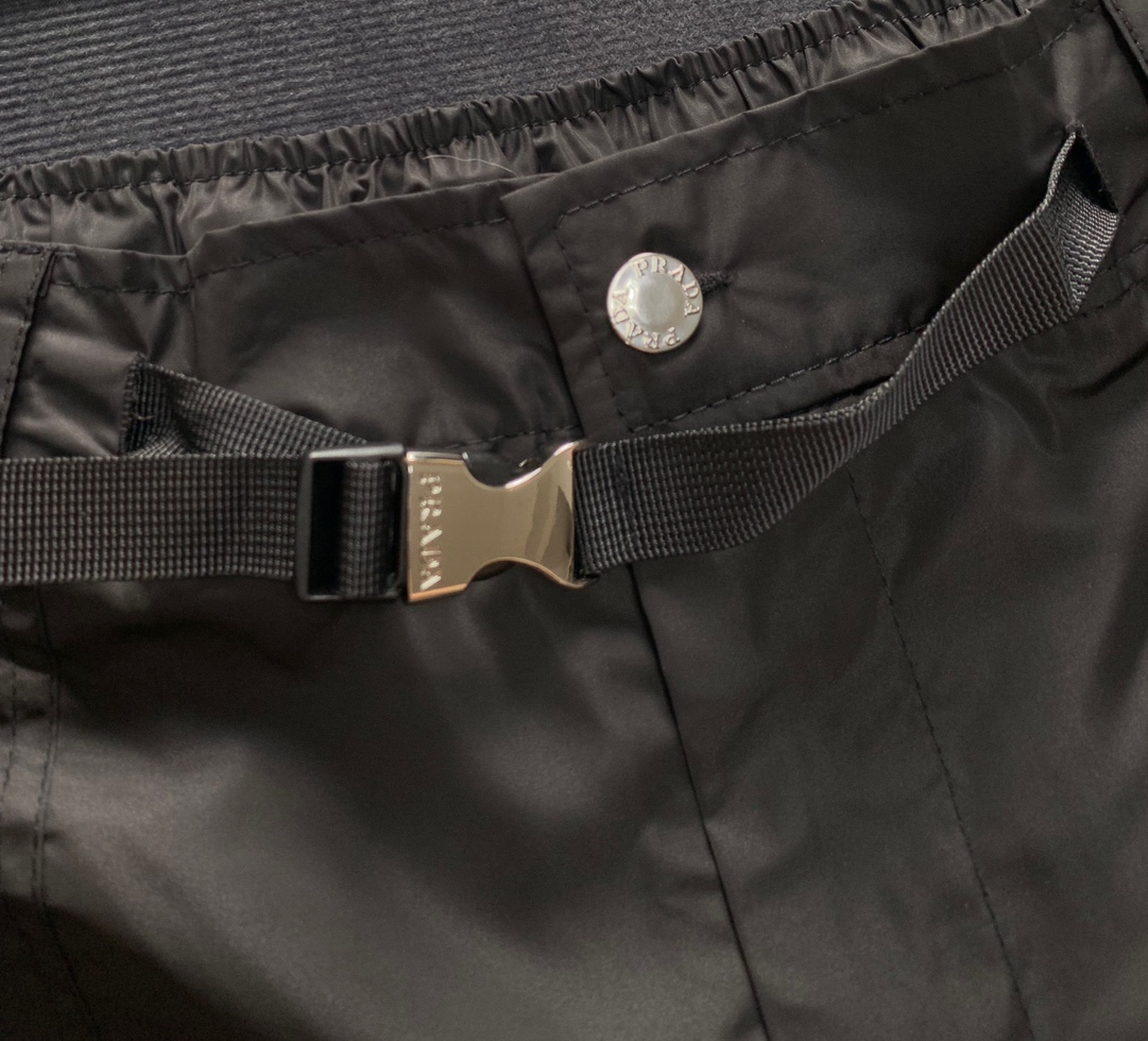 [Summer Shorts]Prada Triangle zipper pocket casual shortscode number xssml