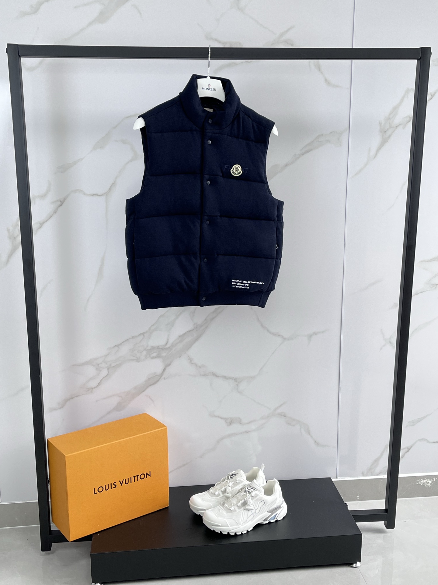 Moncler X FRGMT 2025 Padded Gilet - Stijlvol en Comfortabel