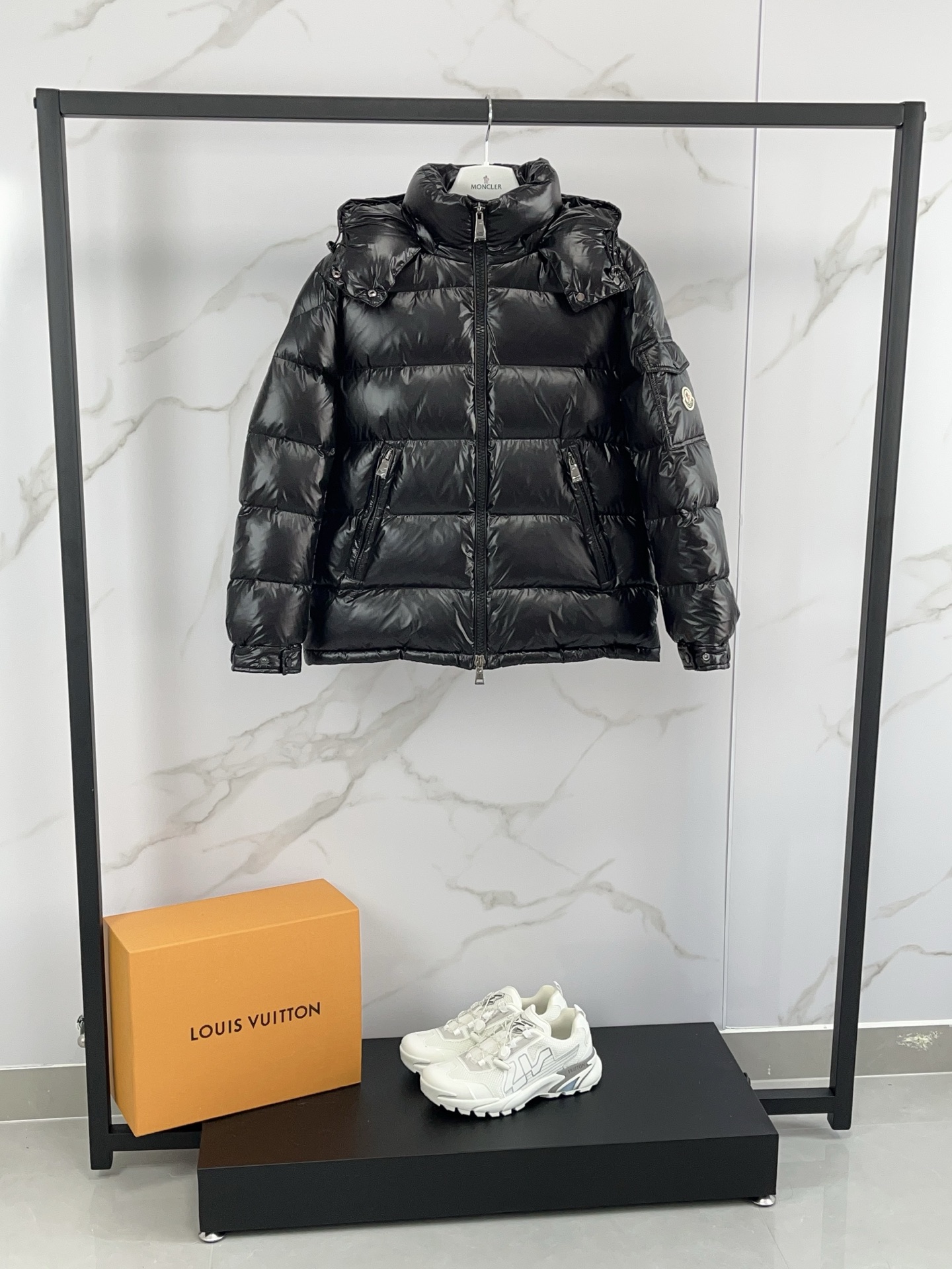 Moncler Maire Hooded Padded Quilted Down Jacket | Winter Coat