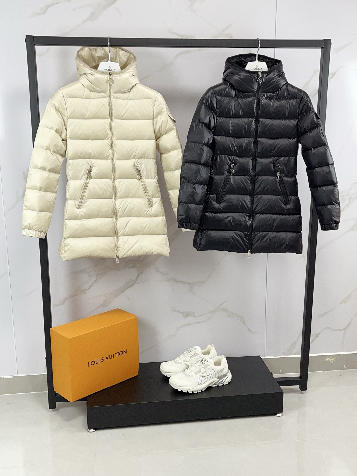 Hooded Quilted Coat
