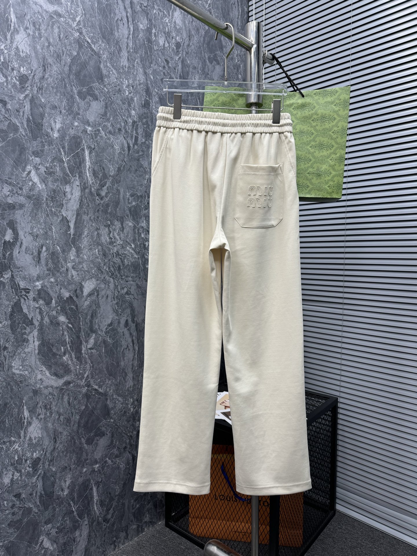 Miu Miu Women's Casual Pants Imported Fabric Lightweight Breathable 5 i1747409101012 5729 0 3