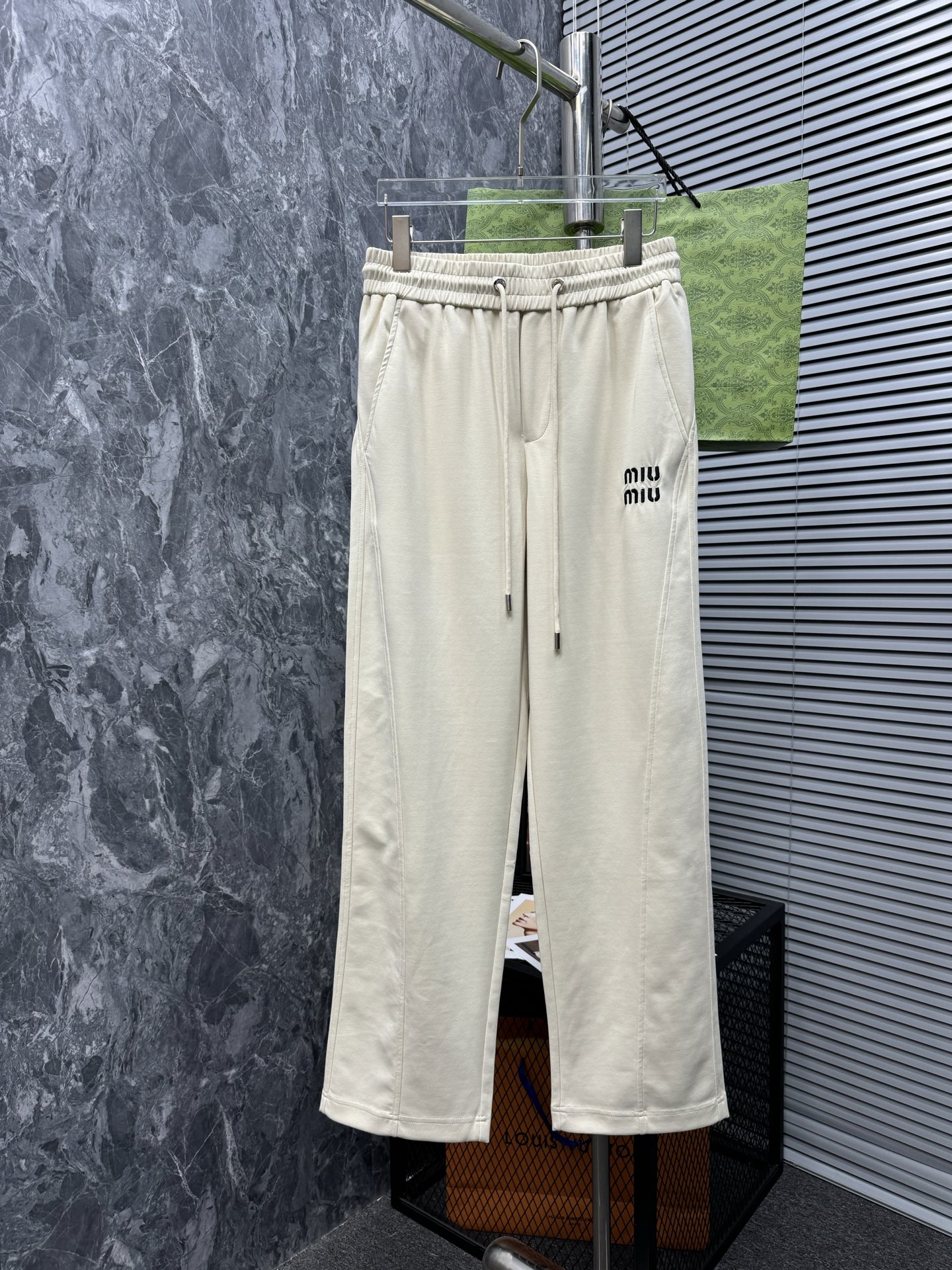 Miu Miu Women's Casual Pants Imported Fabric Lightweight Breathable 4 i1747409103058 8148 0 2