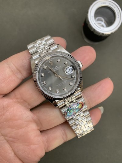 Rolex Watch Grey