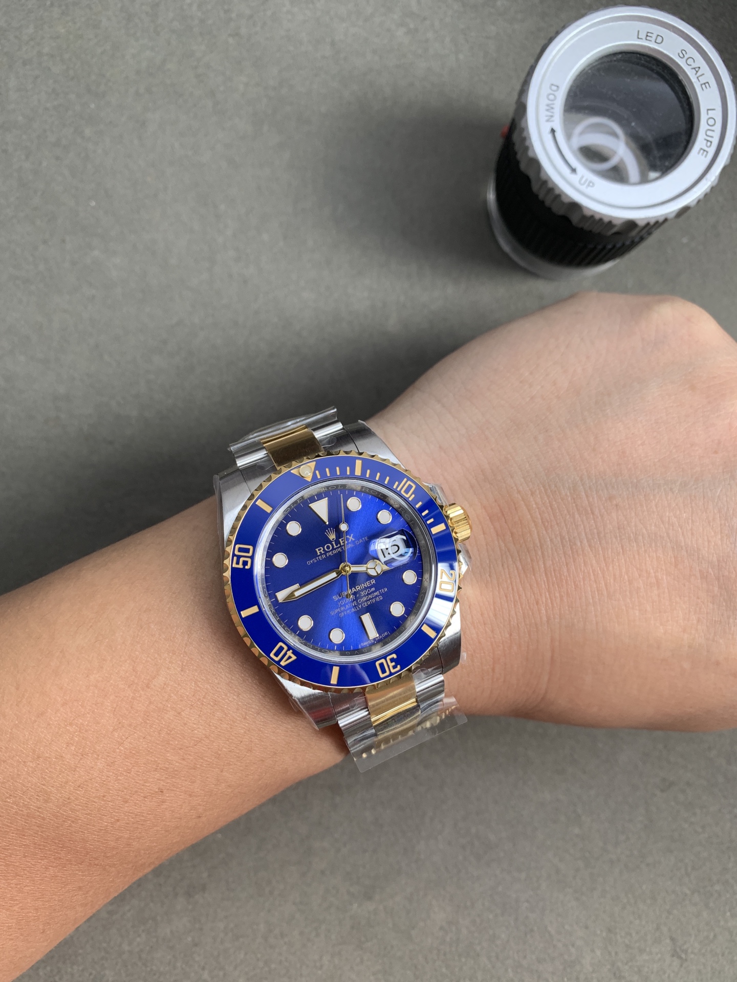 Rolex Reloj Azul