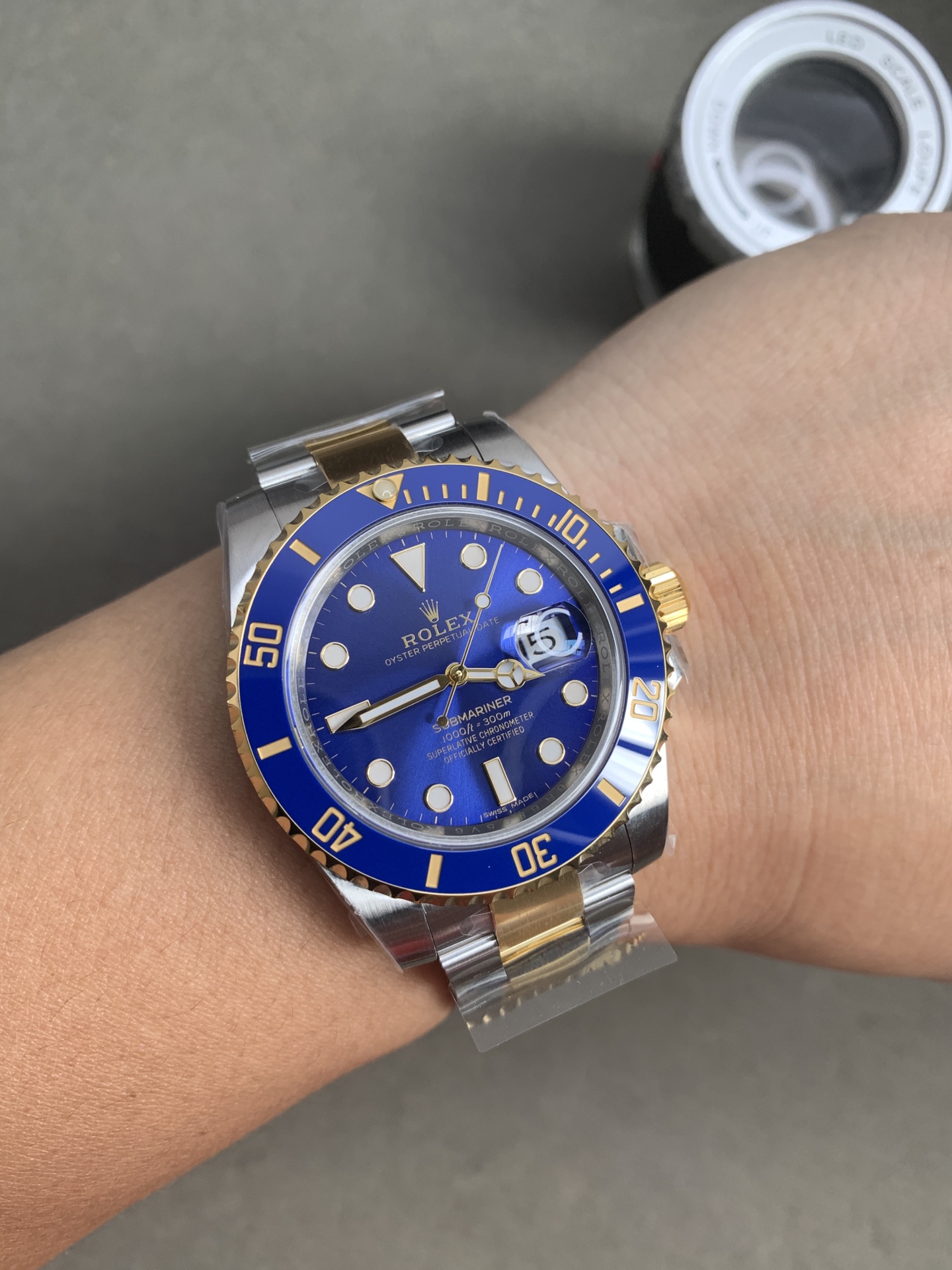 Rolex Reloj Azul