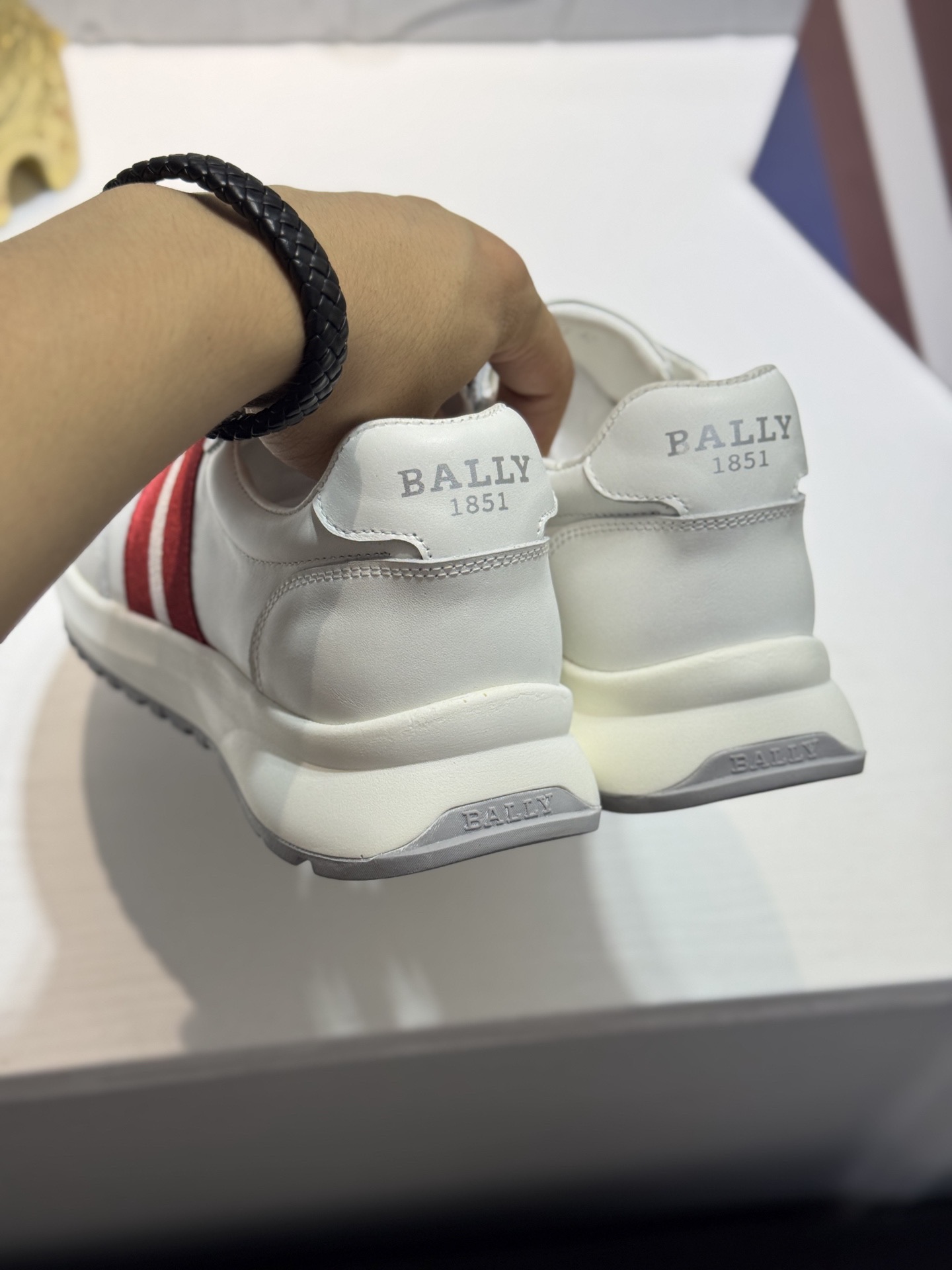 巴利 Bally 高定典藏经典高奢皮具手袋托特包斜挎包女包 #4A36569F 3