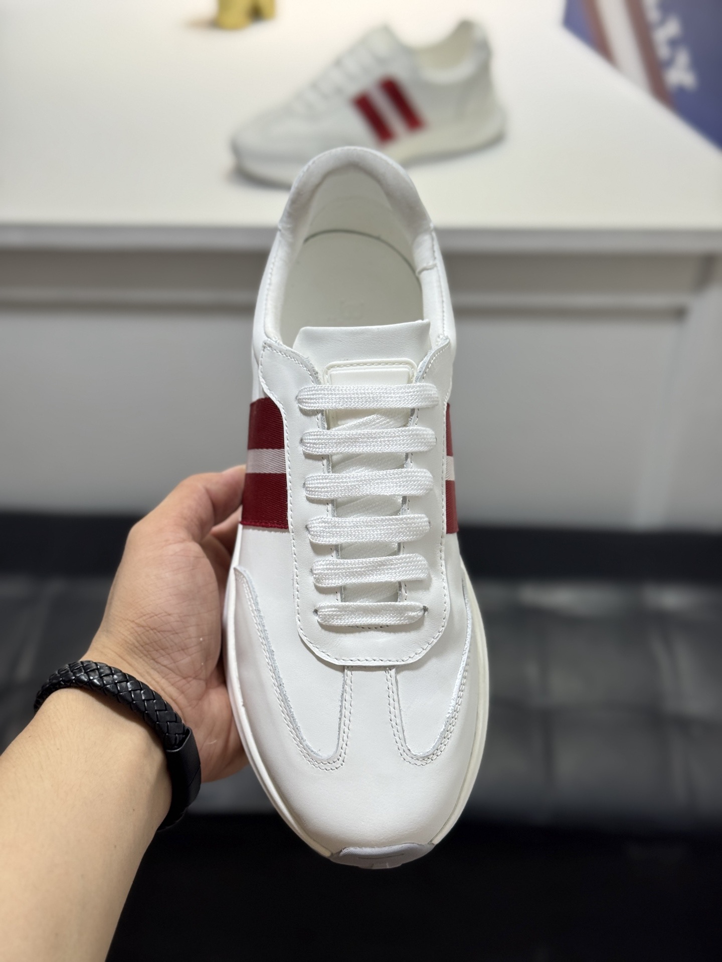 巴利 Bally 高定典藏经典高奢皮具手袋托特包斜挎包女包 #4A36569F 5
