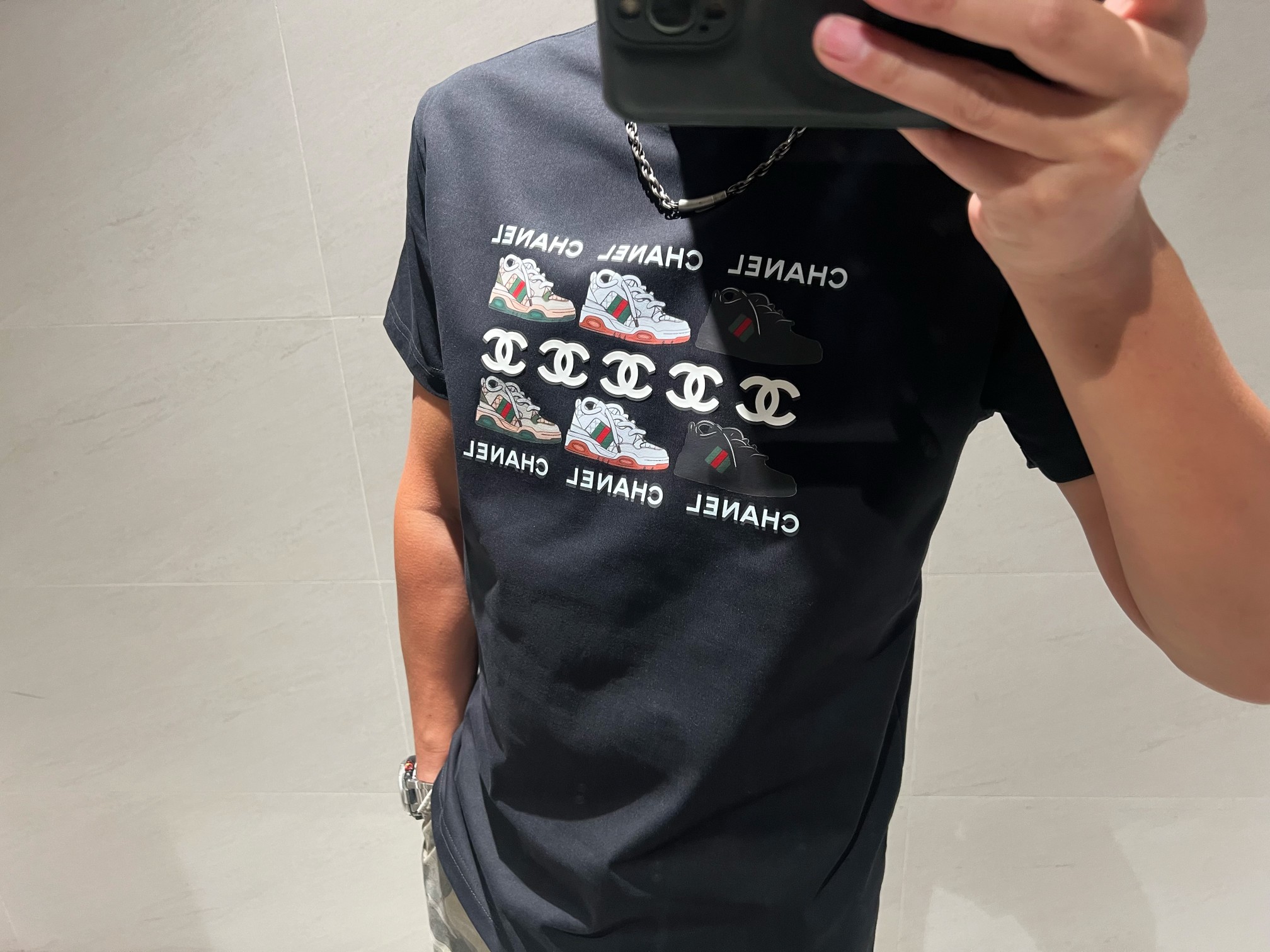 Camiseta de manga corta de algodón puro de 270 g/m², tejido plano de doble hilo, temporada primavera/verano 2026, logo:…