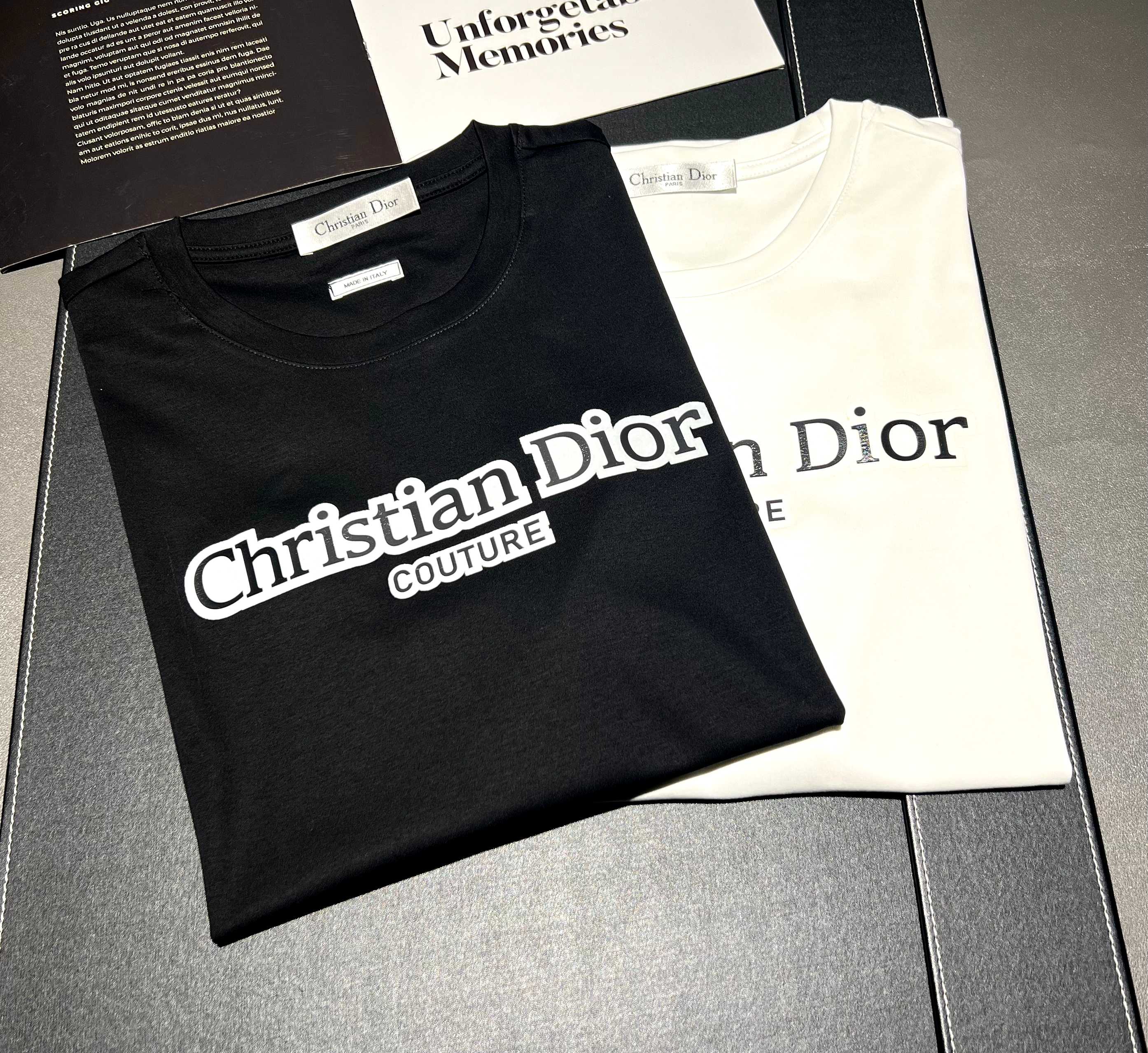 2026 nuevo logotipo de manga corta de algodón mercerizado de 200 g de primavera y verano: DIOR Proceso: silicona Color:…