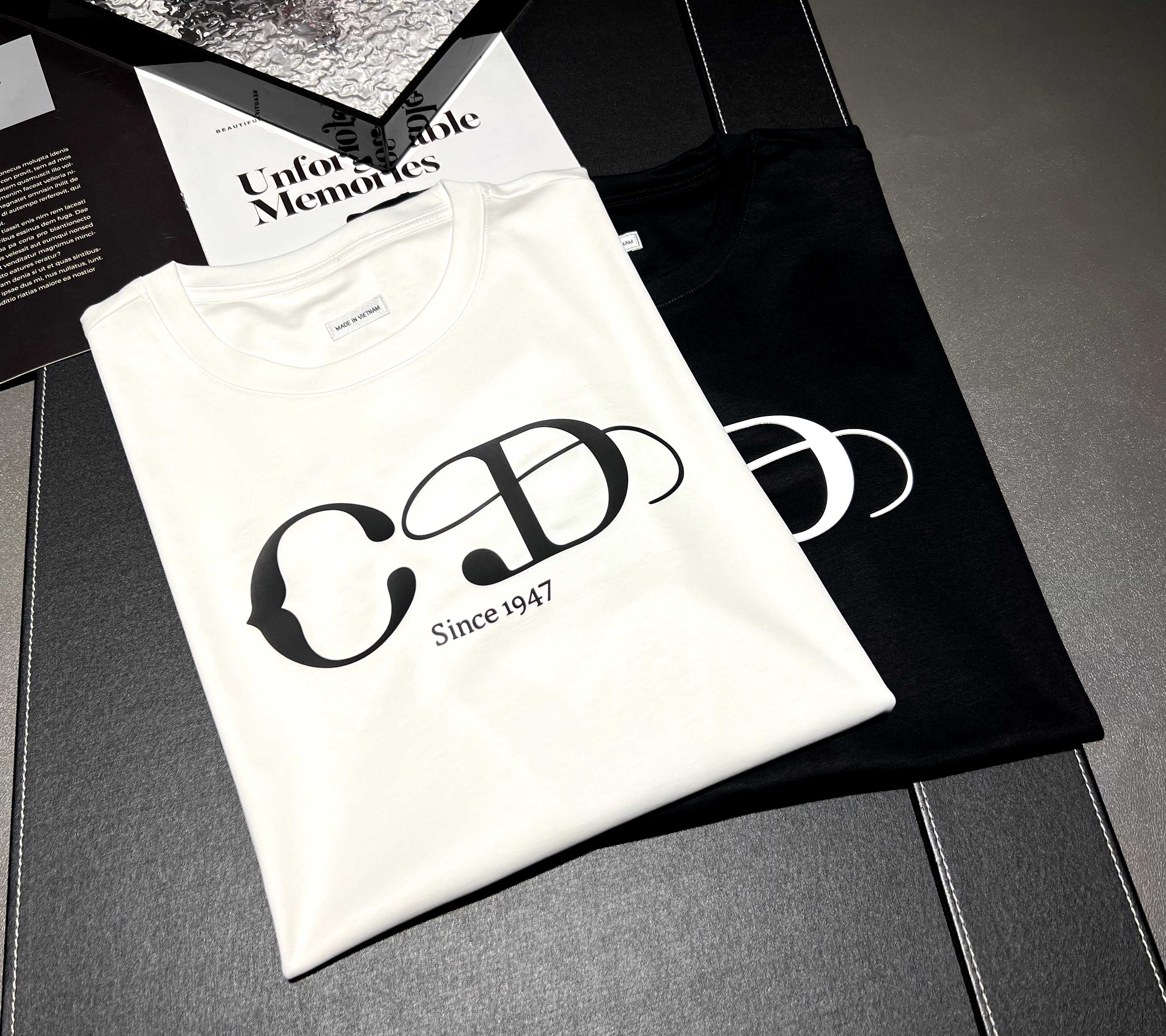 2026 nueva primavera y verano 200 g de algodón mercerizado de manga corta artesanía: logotipo de silicona: Dior color: …