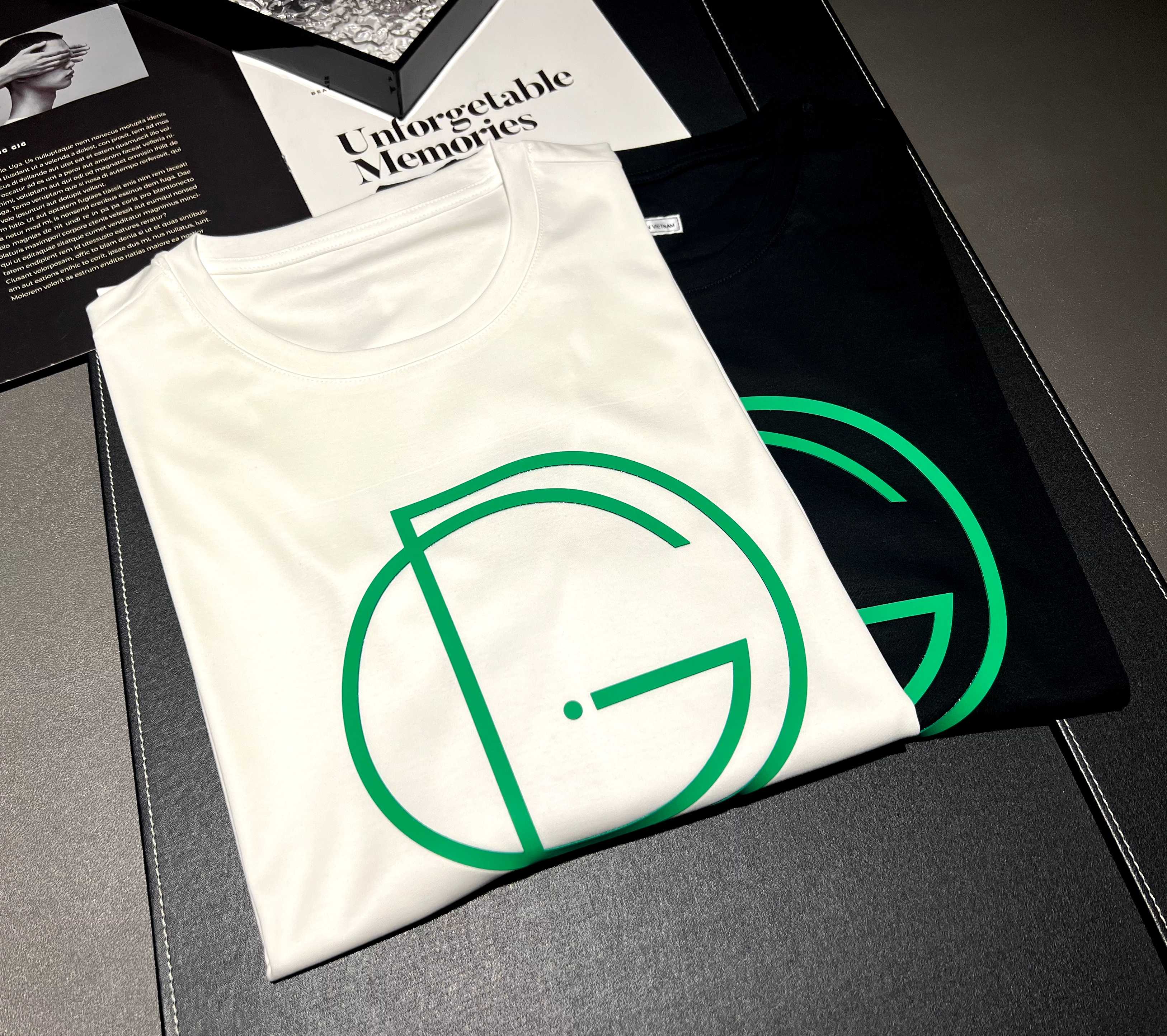 Camiseta de manga corta de algodón mercerizado de 200 g de peso para primavera/verano 2026, logo: DG Dolce & …