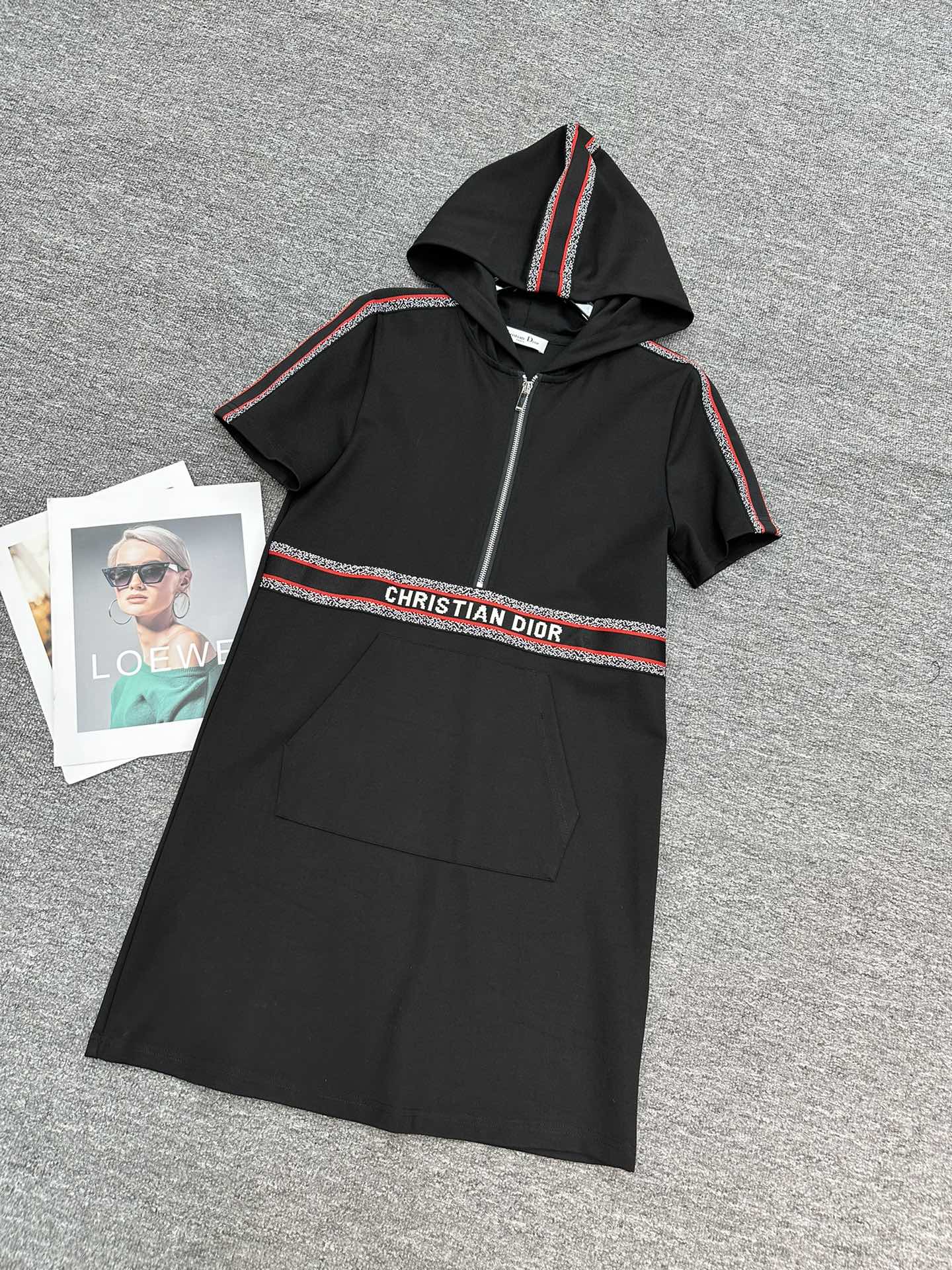 Dior Clothing Dresses Spring Collection Hooded Top