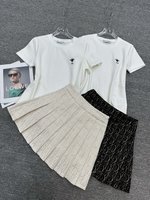 Dior Best
 Clothing Skirts T-Shirt Top Quality Website
 Spring/Summer Collection Short Sleeve