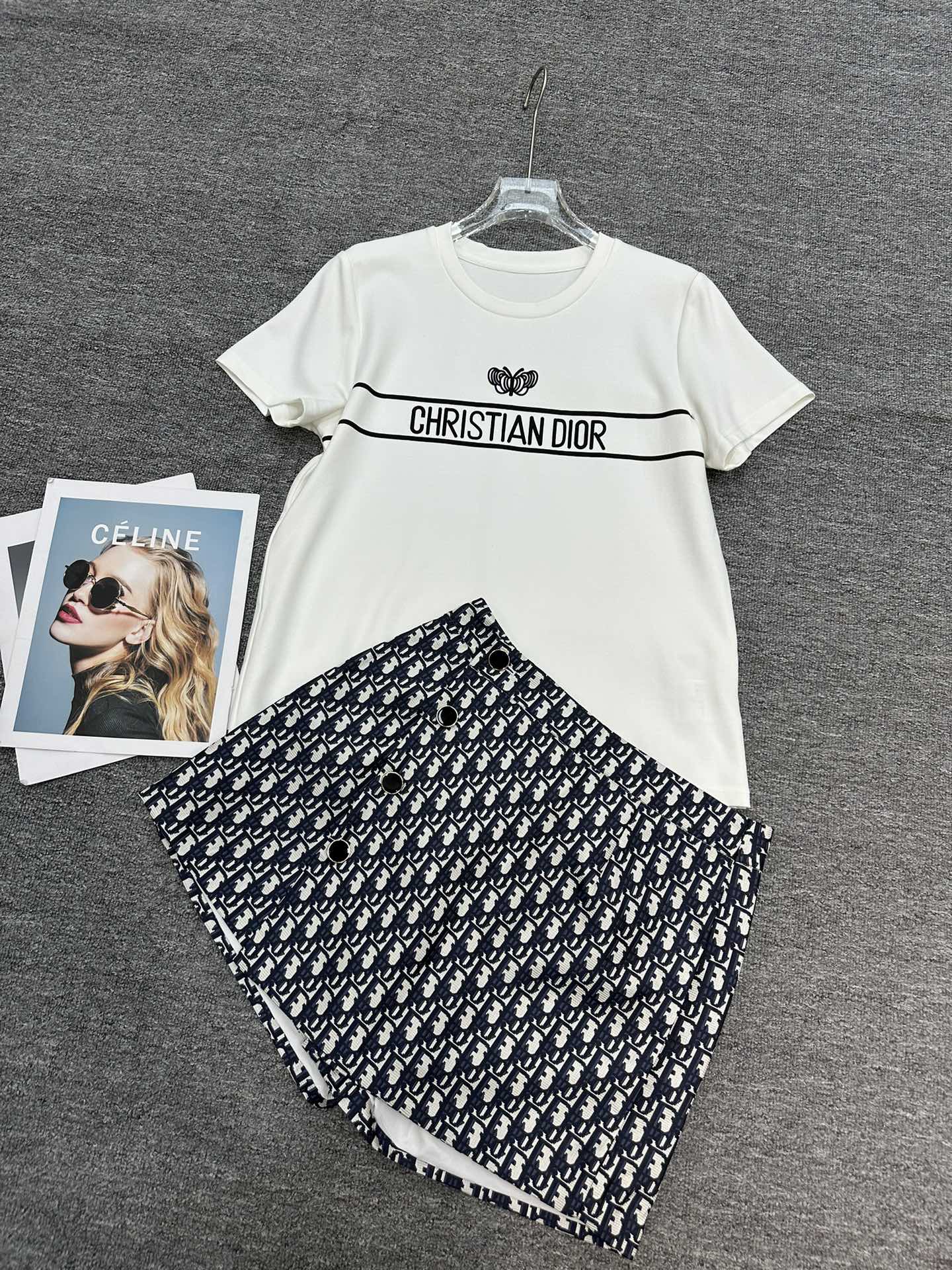 Dior Clothing T-Shirt Summer Collection Short Sleeve