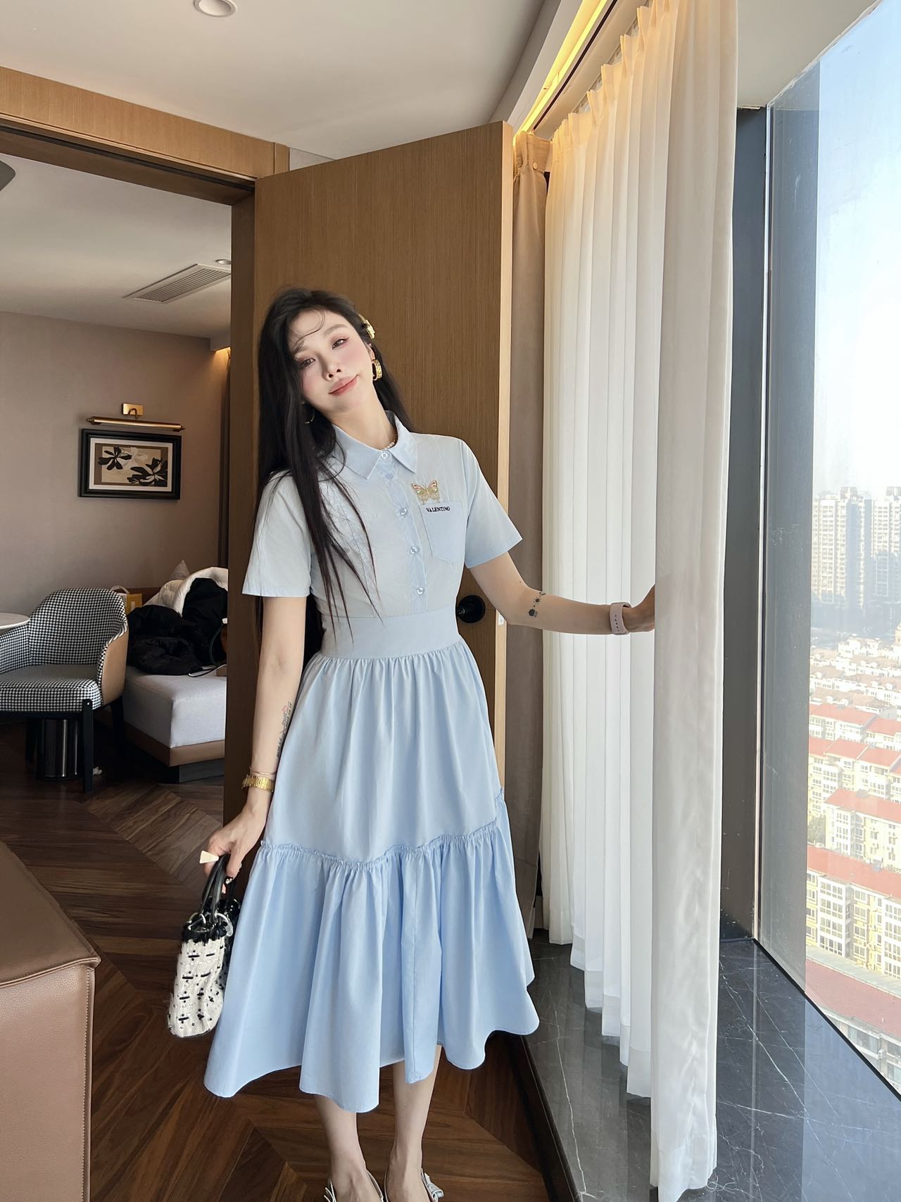 NO:796254,Model upper body picture,,19860909模特上身图,,,Women's clothing