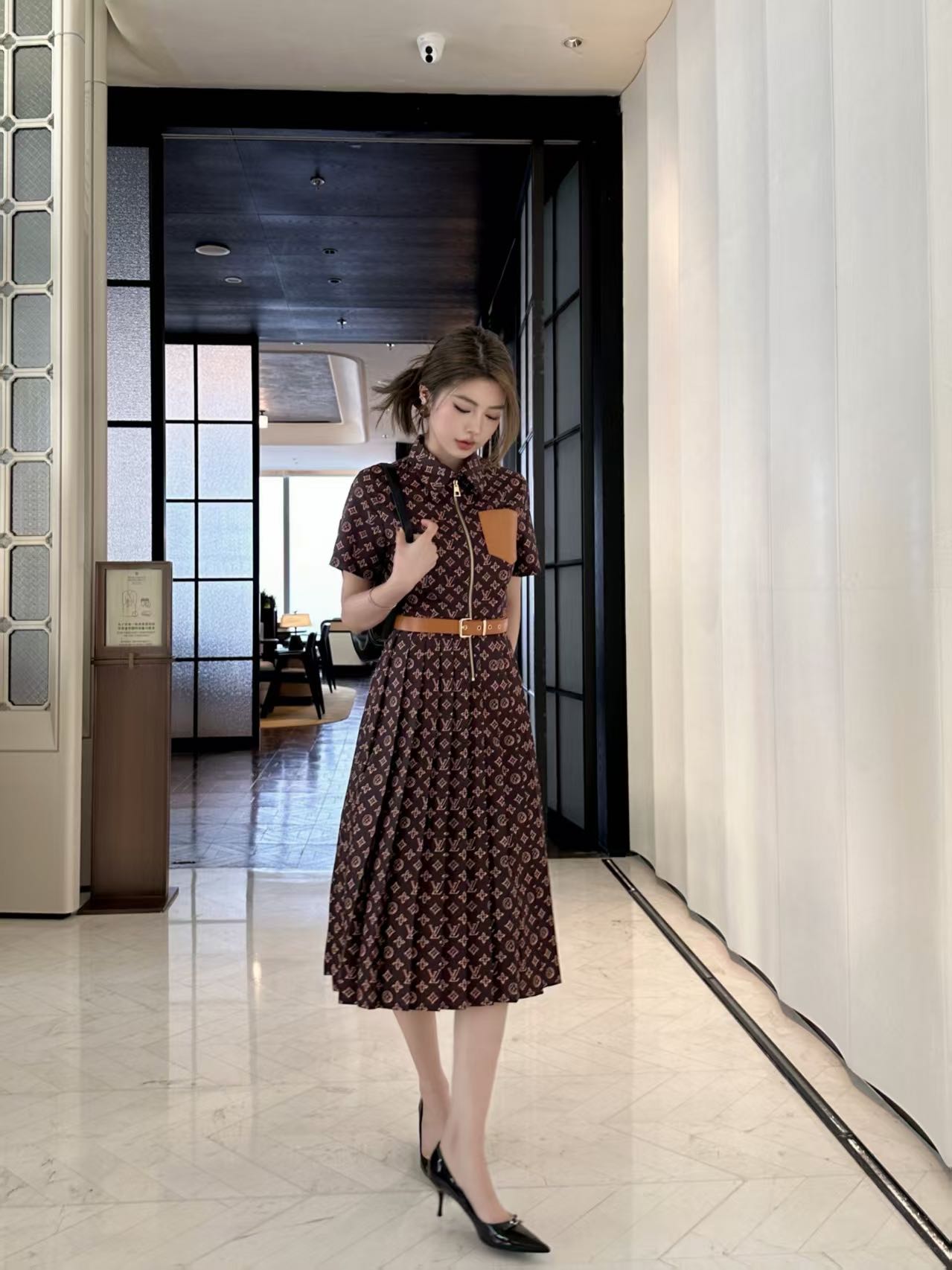 NO:761008,Model upper body picture,,19860909模特上身图,,,Women's clothing