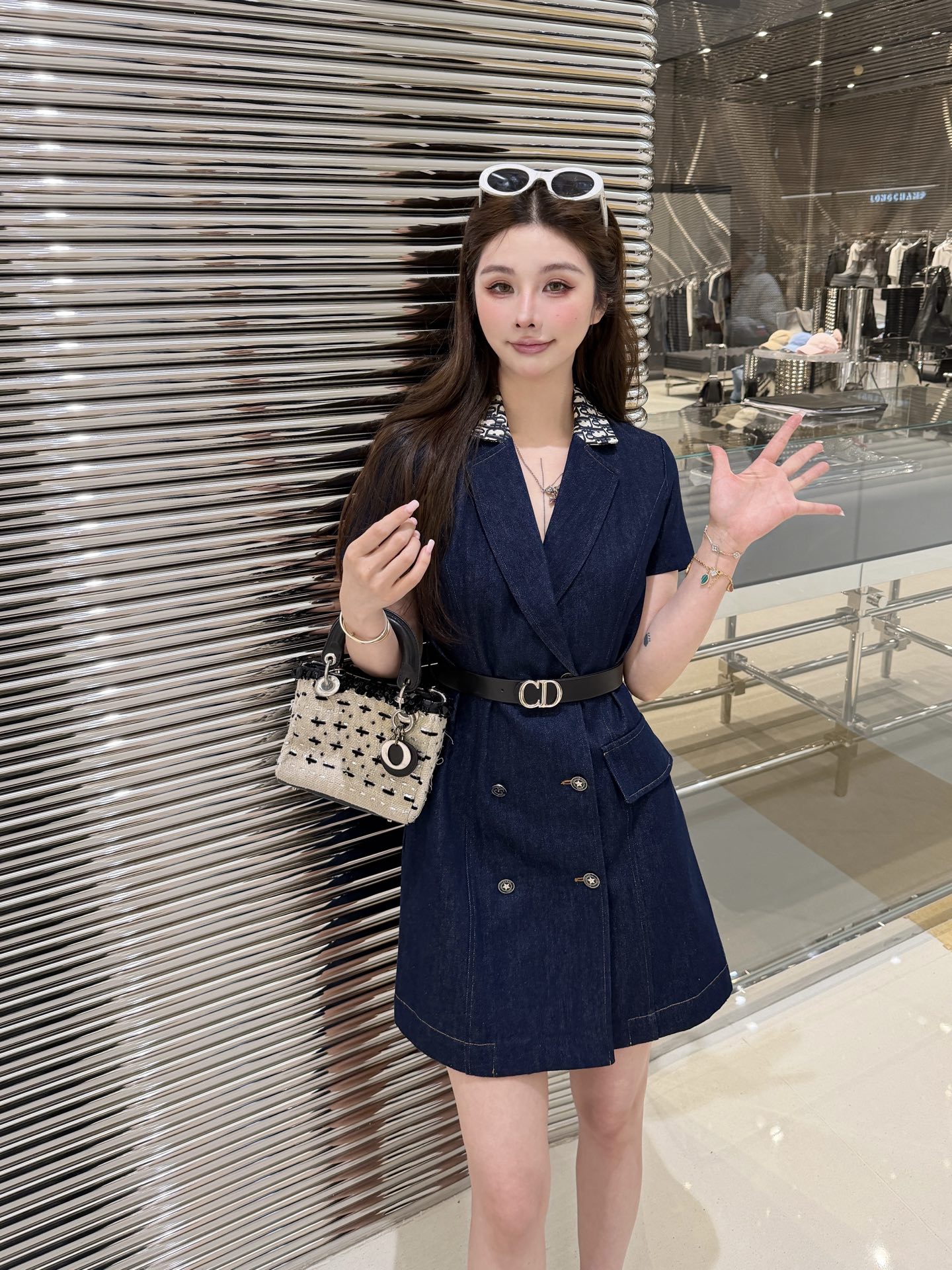 NO:790764,Model upper body picture,,19860909模特上身图,,,Women's clothing
