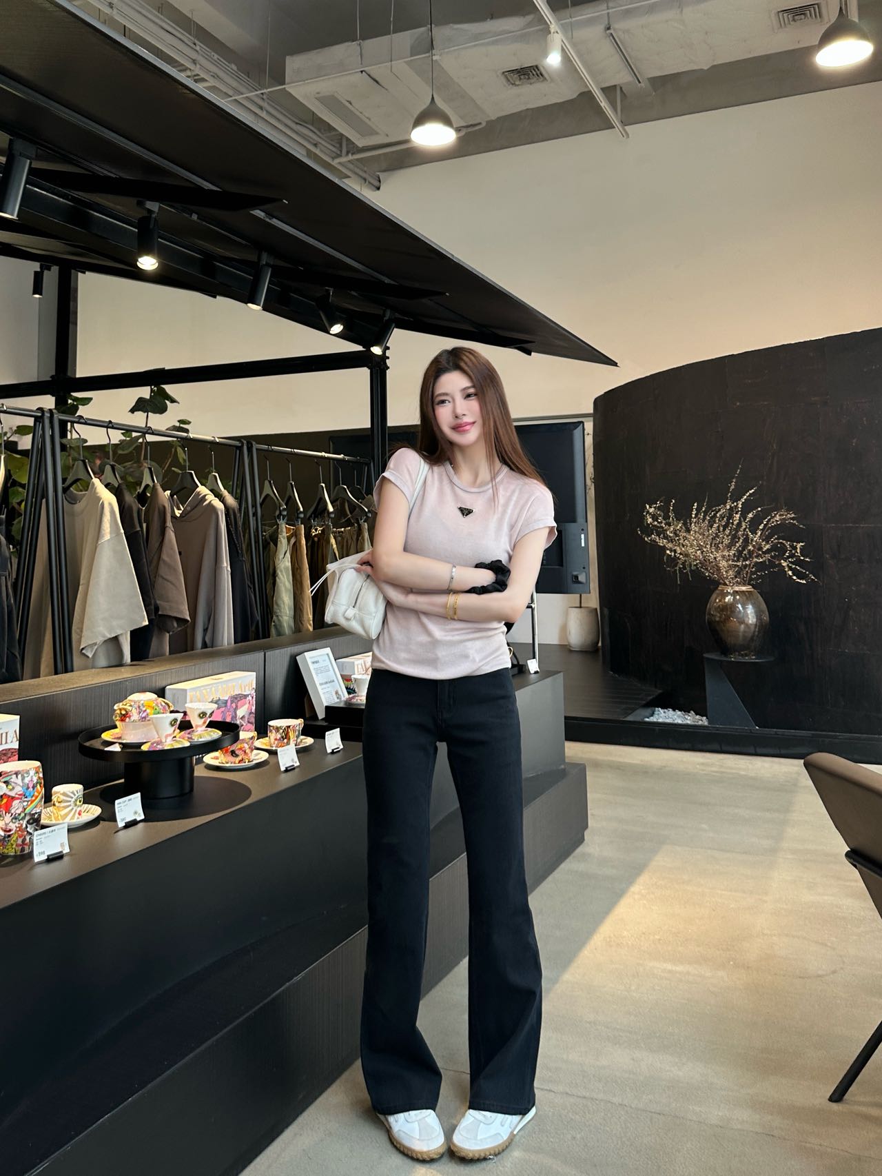 NO:795778,Model upper body picture,,19860909模特上身图,,,Women's clothing