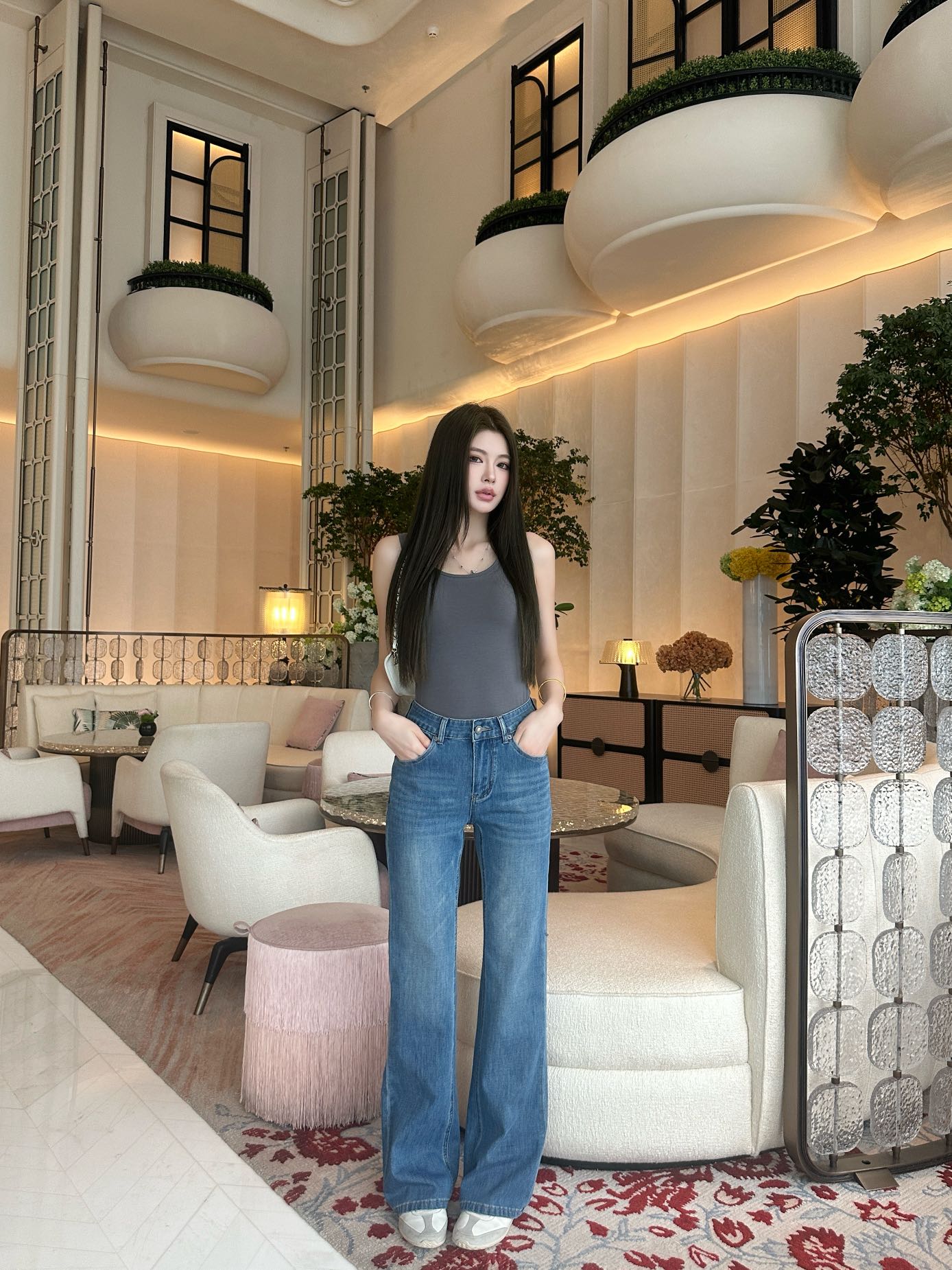 NO:803614,Model upper body picture,,19860909模特上身图,,,Women's clothing