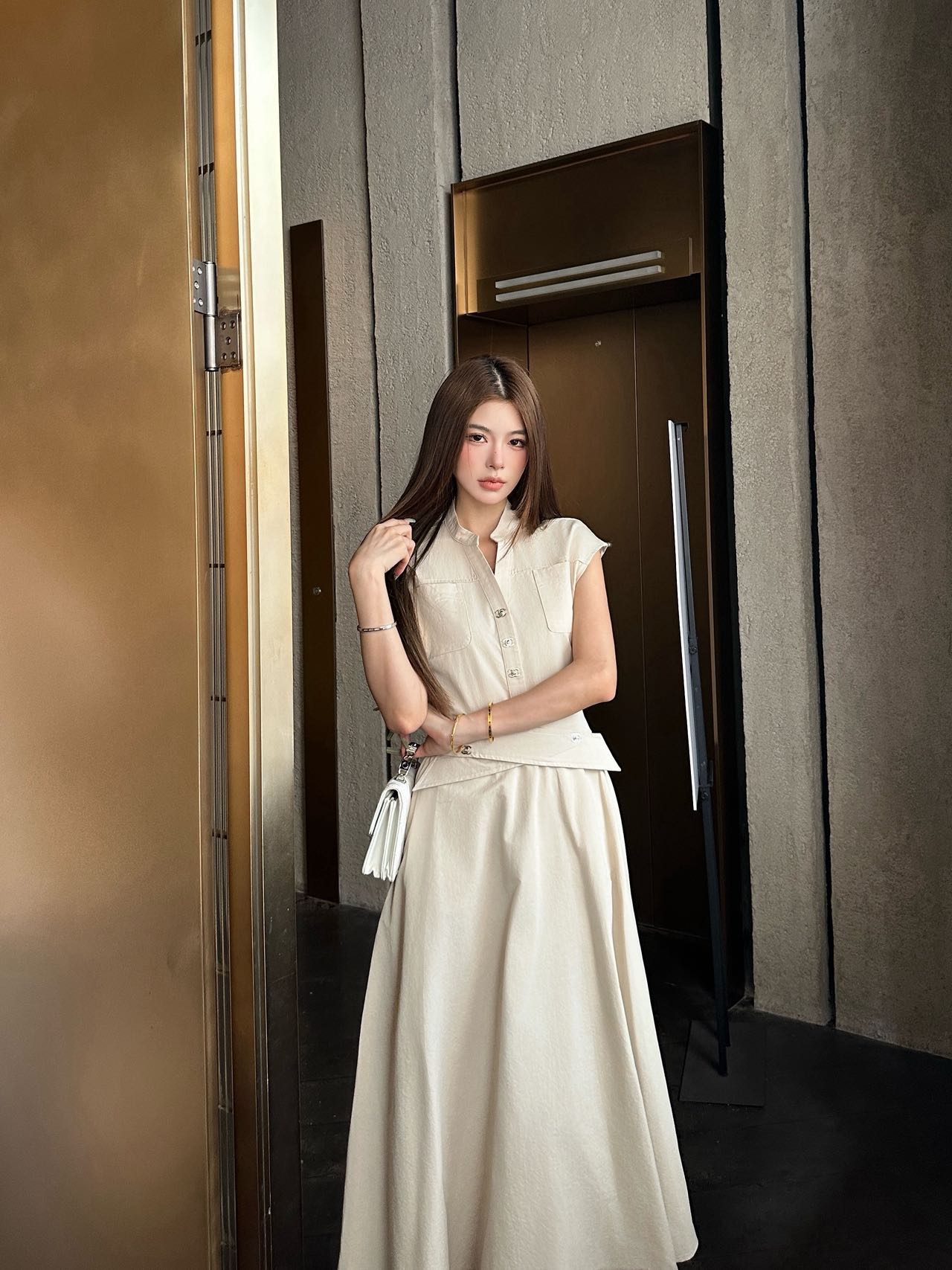NO:865321,Model upper body picture,,19860909模特上身图,,,Women's clothing