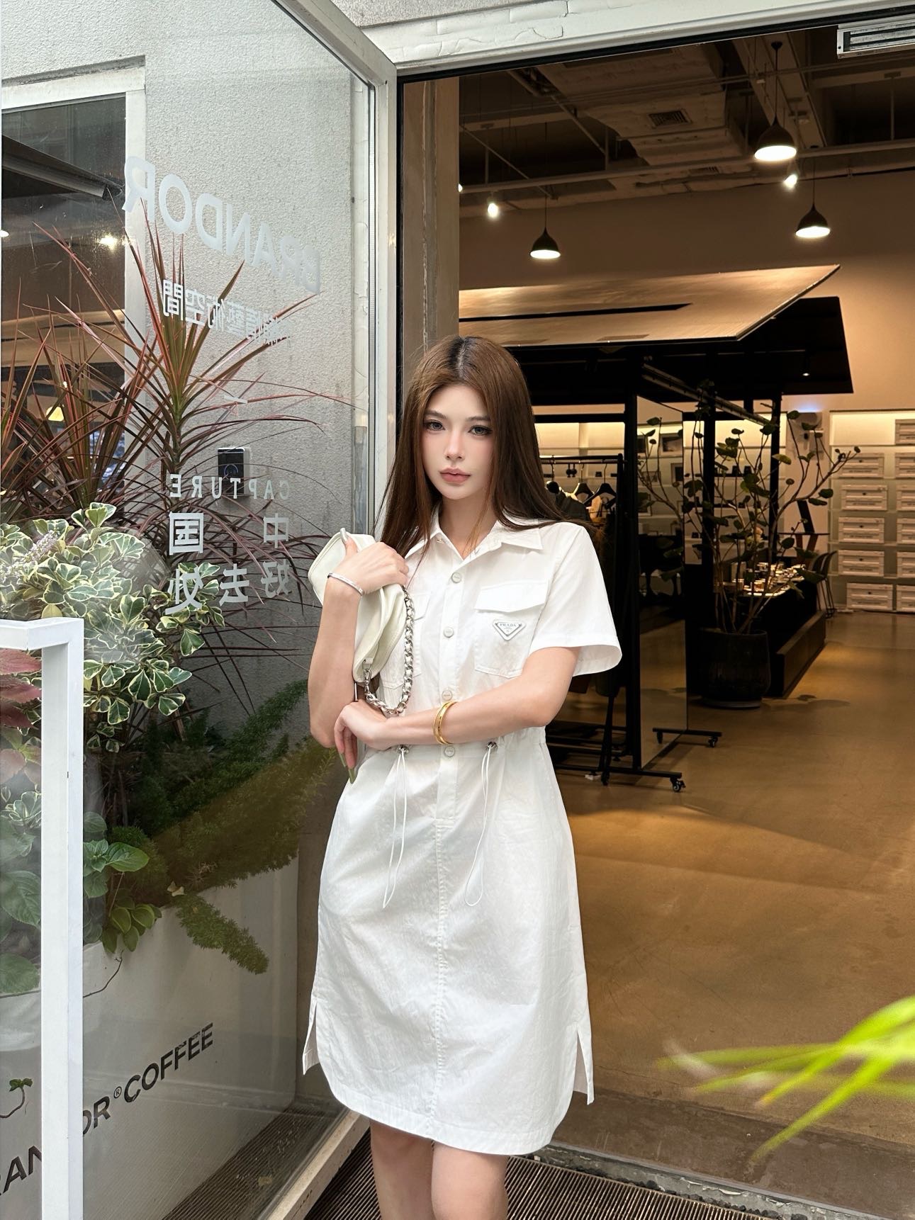 NO:869783,Model upper body picture,,19860909模特上身图,,,Women's clothing