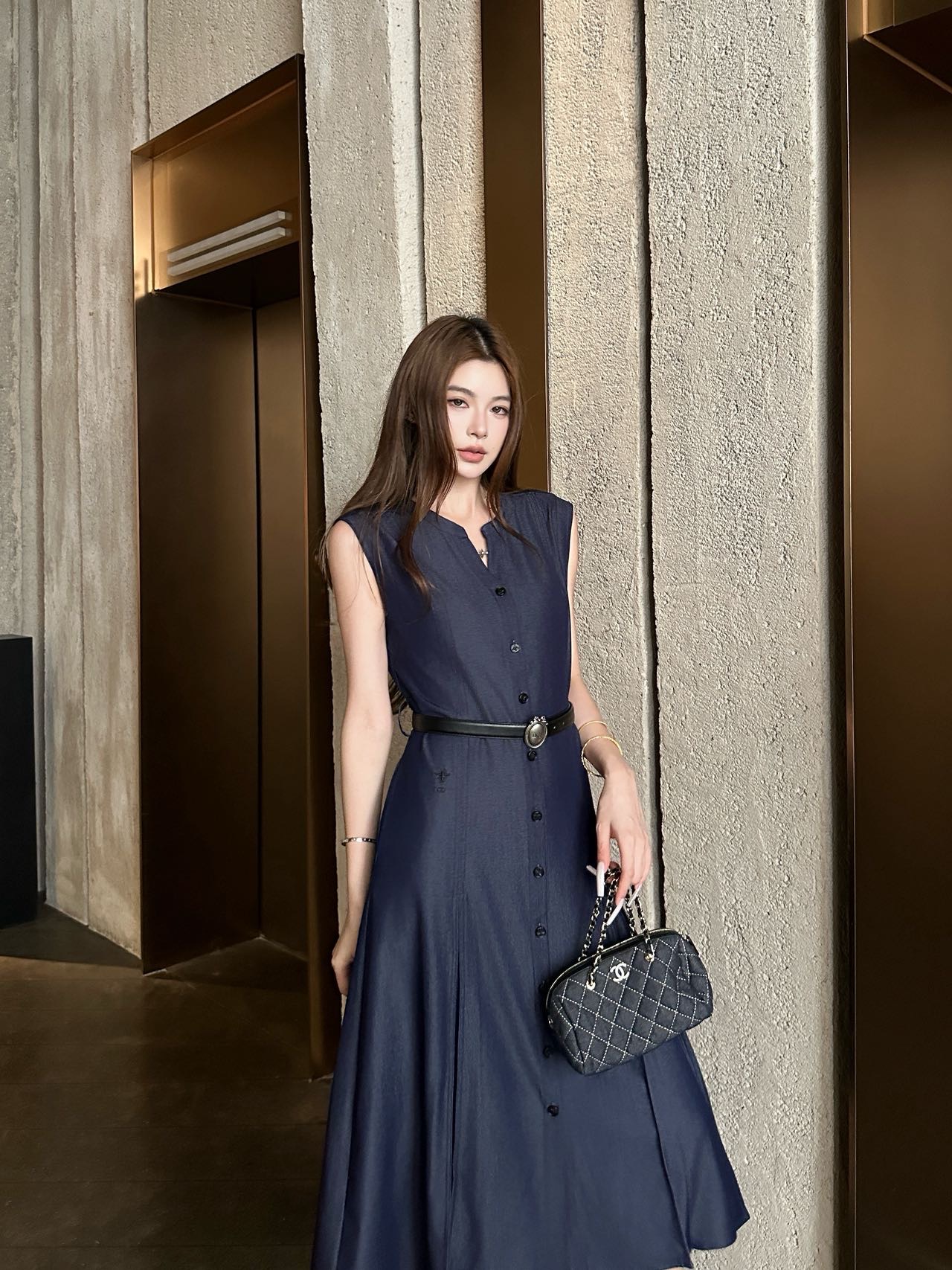 NO:878757,Model upper body picture,,19860909模特上身图,,,Women's clothing