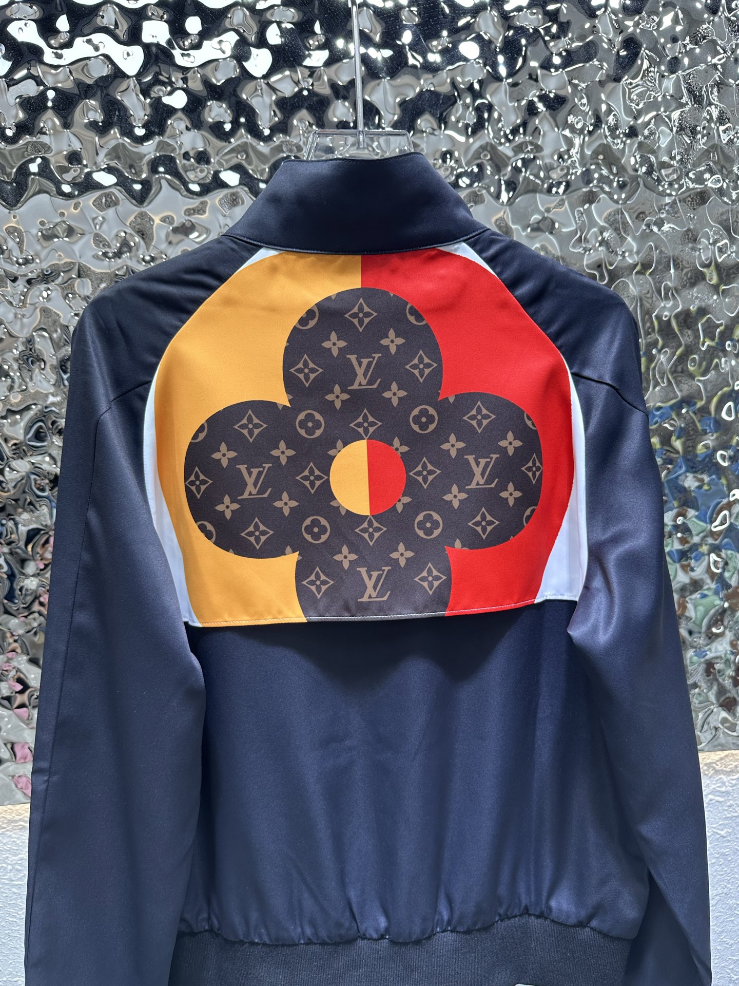 Louis Vuitton Color Block Logo Jacket Pants Set