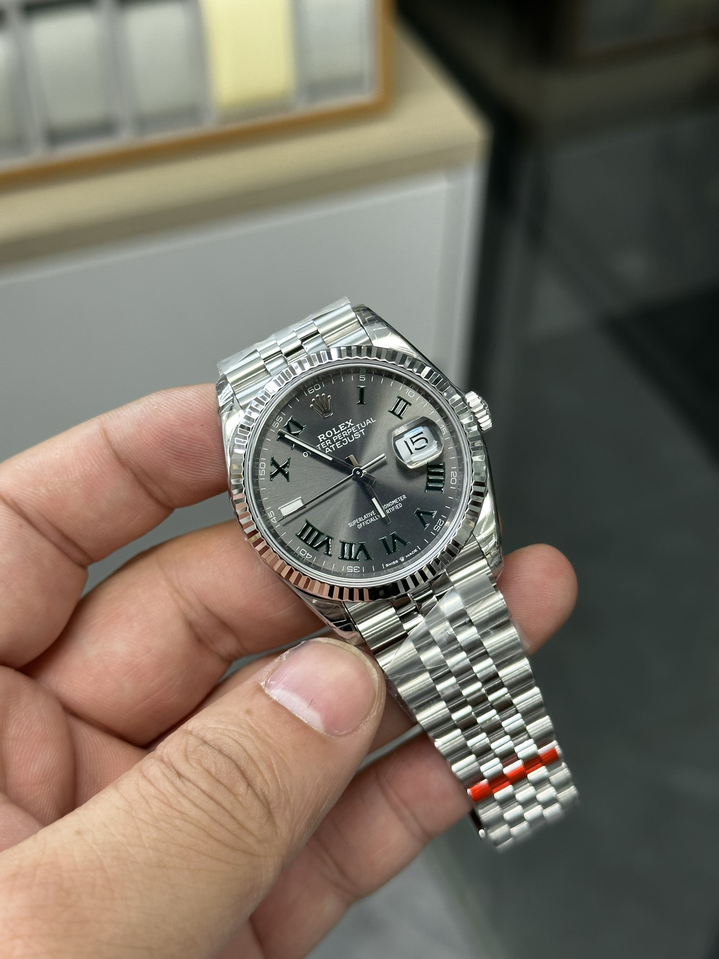 Rolex 日志绿萝36mm丹东3235机芯
