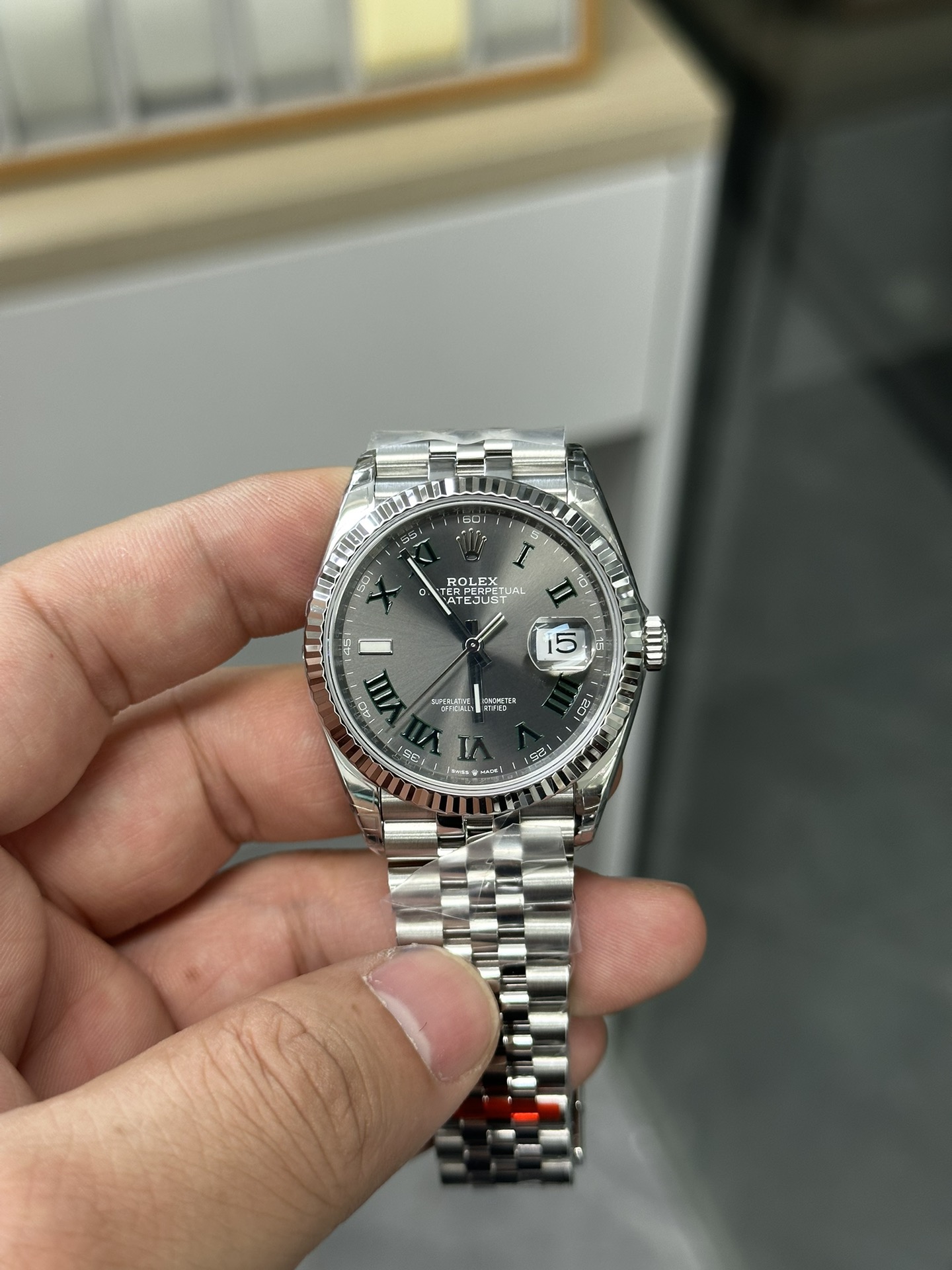 Rolex 日志绿萝36mm丹东3235机芯