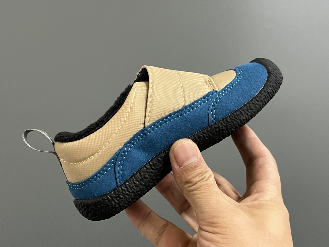 图片[6]-加绒KEEN低帮儿童魔术贴棉鞋 尺码：26-37码 户外大佬出棉鞋啦👏🏻 优质的皮料拼接，高级满满🈵️ 魔术贴设计，穿脱方便✌🏻 原装橡胶耐磨防滑大底，满足各种地形👍🏻 内里采用米粒绒，保暖又舒适☁️-选品中心